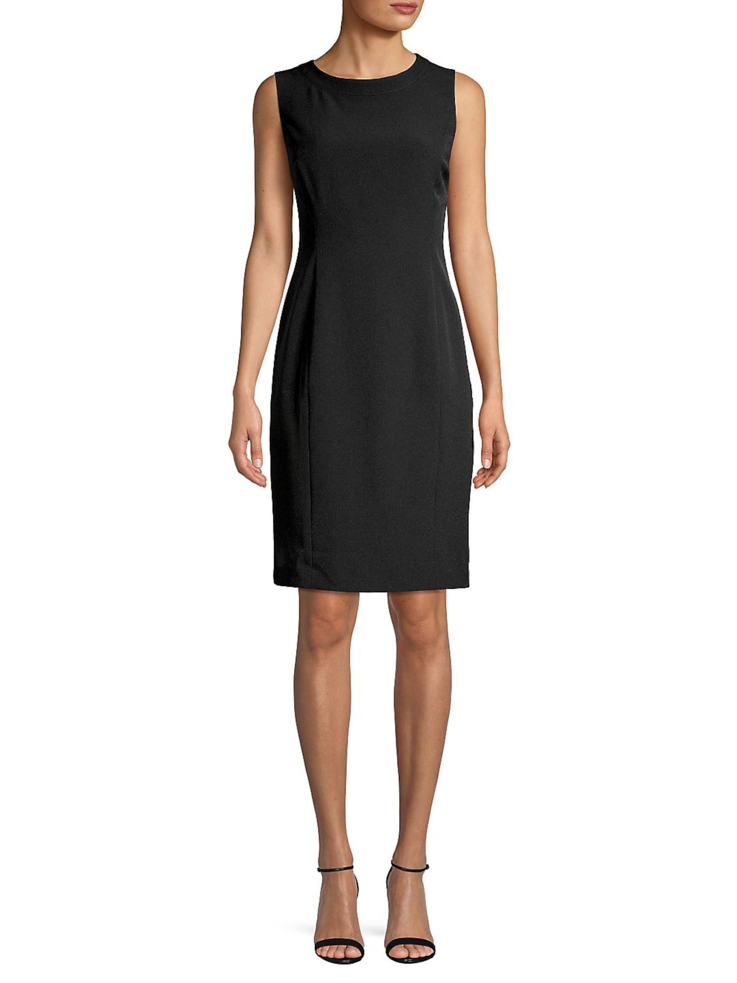 Women's Crew-Neck Sheath Dress