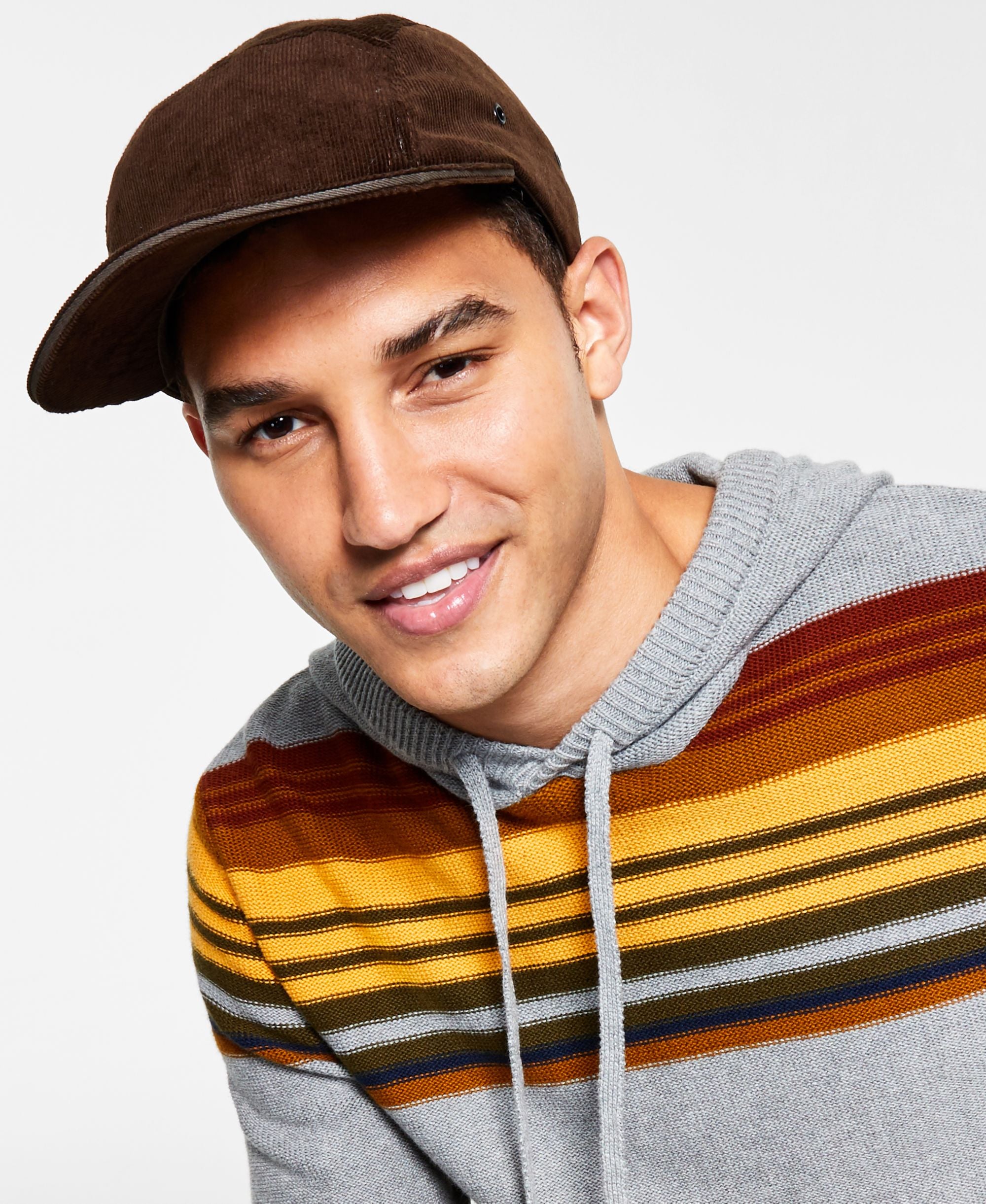 Men's Solid Panel Cap