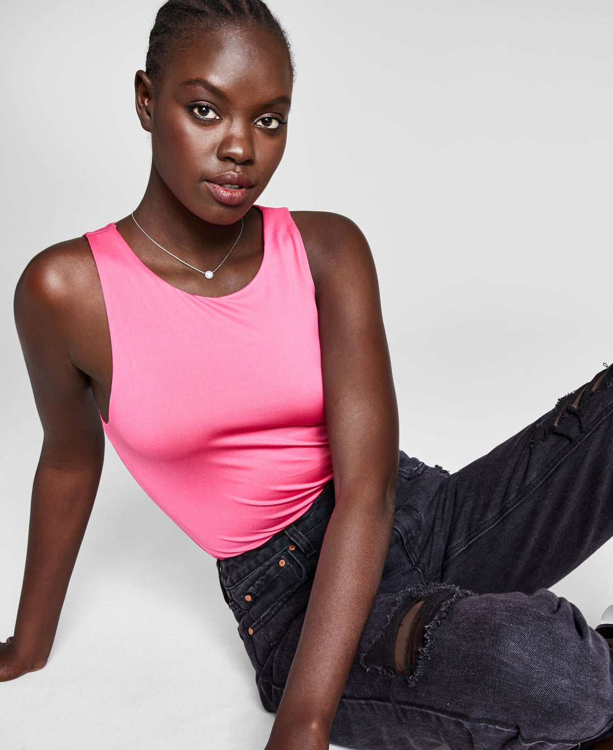 Now This Womens High Neck Bodysuit
