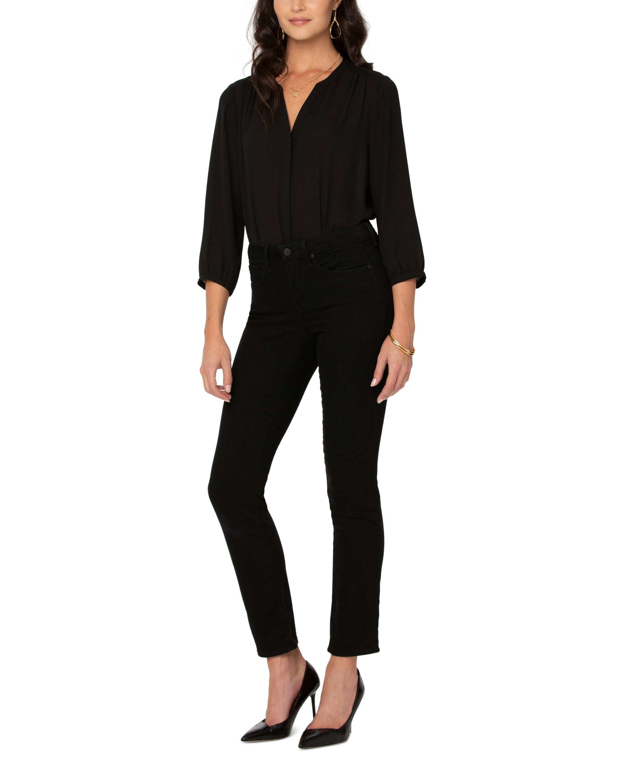 Nydj Sheri Tummy Control Slim Leg Jeans