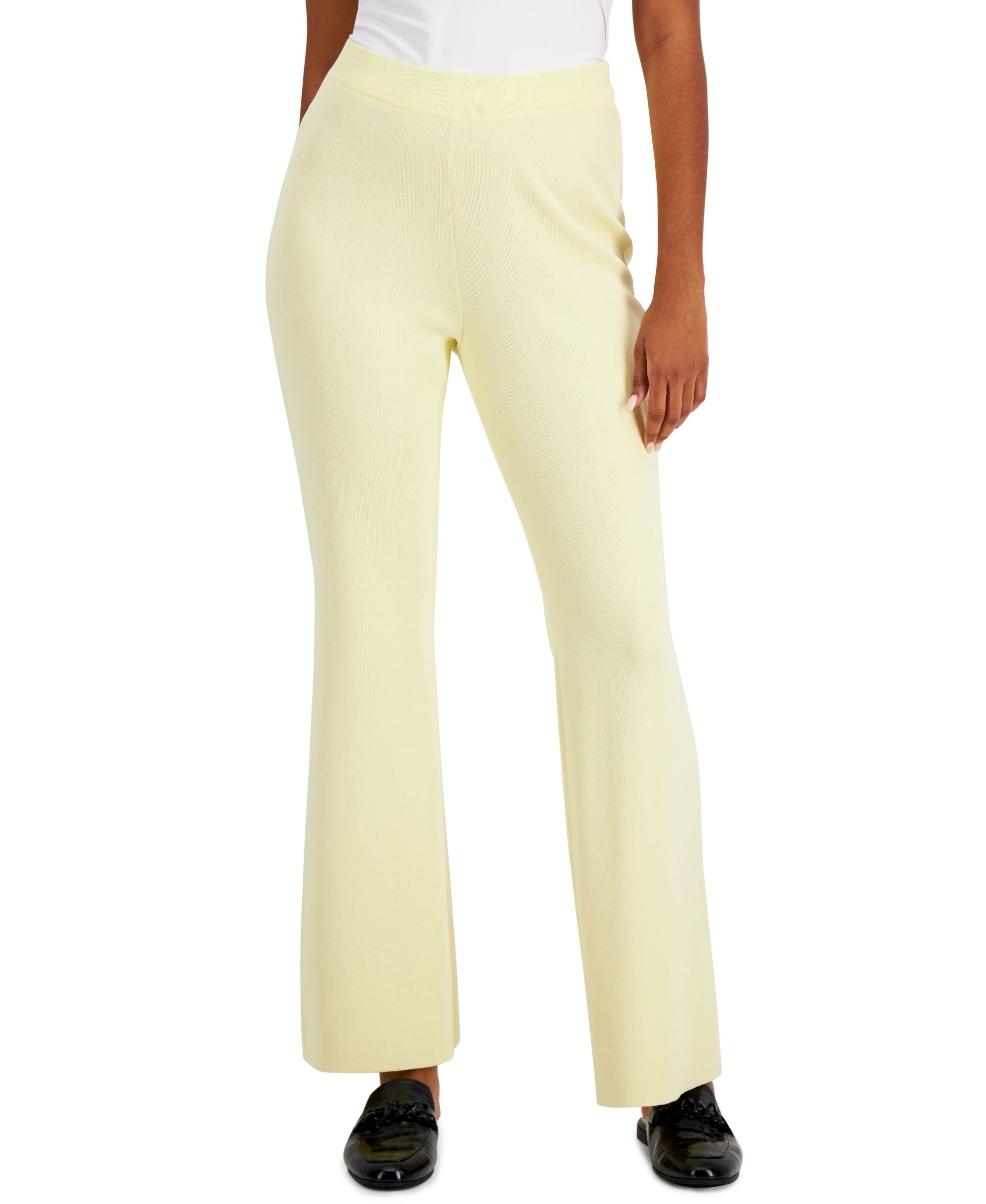 Alfani Ribbed Sweater Pants