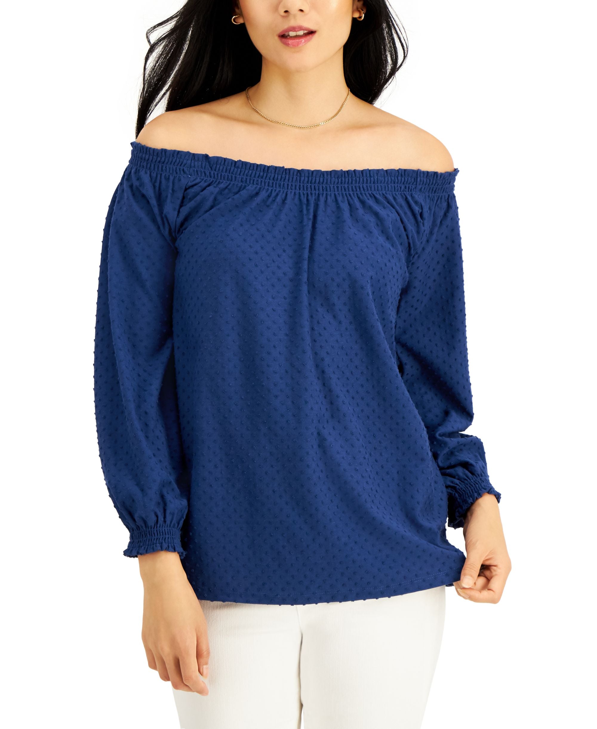 Style & Co Off The Shoulder Top