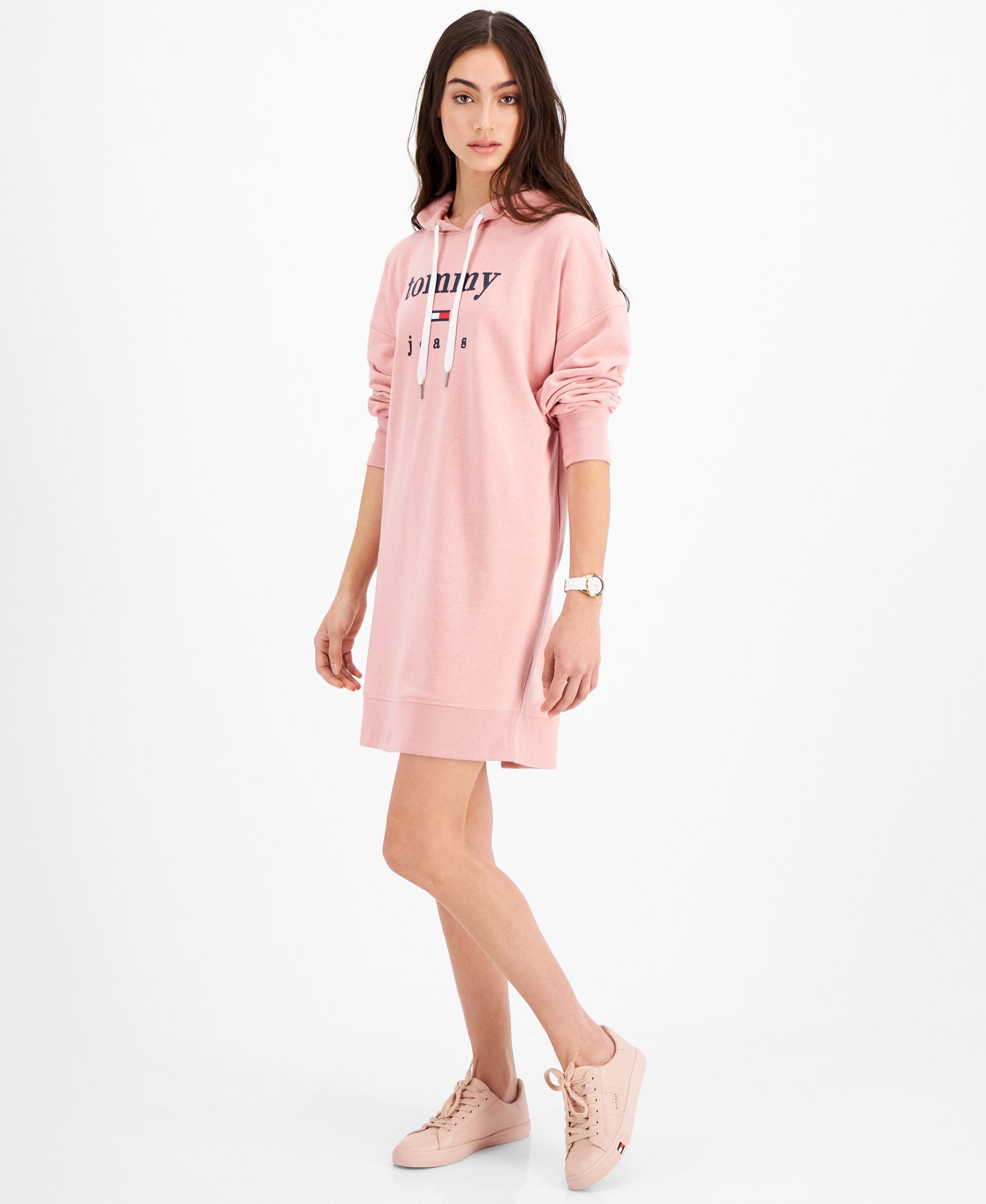 Tommy Jeans Logo Hoodie Dress