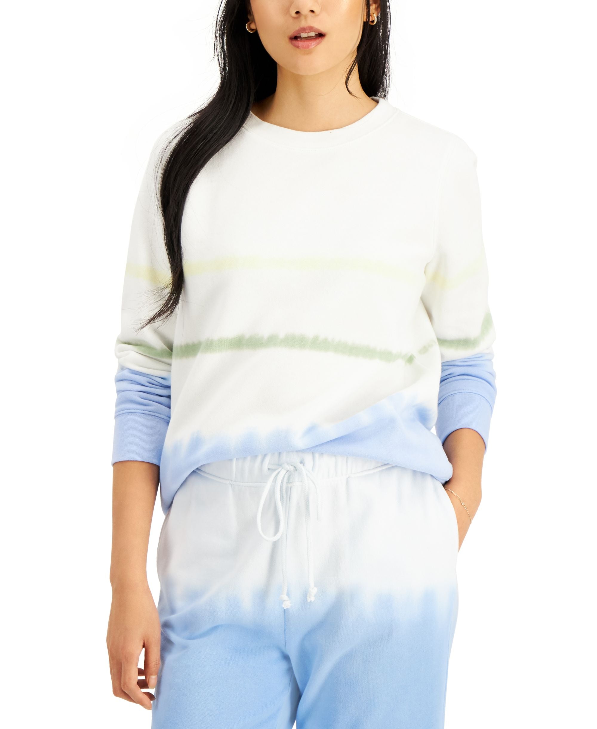 Style & Co Printed Sweatshirt