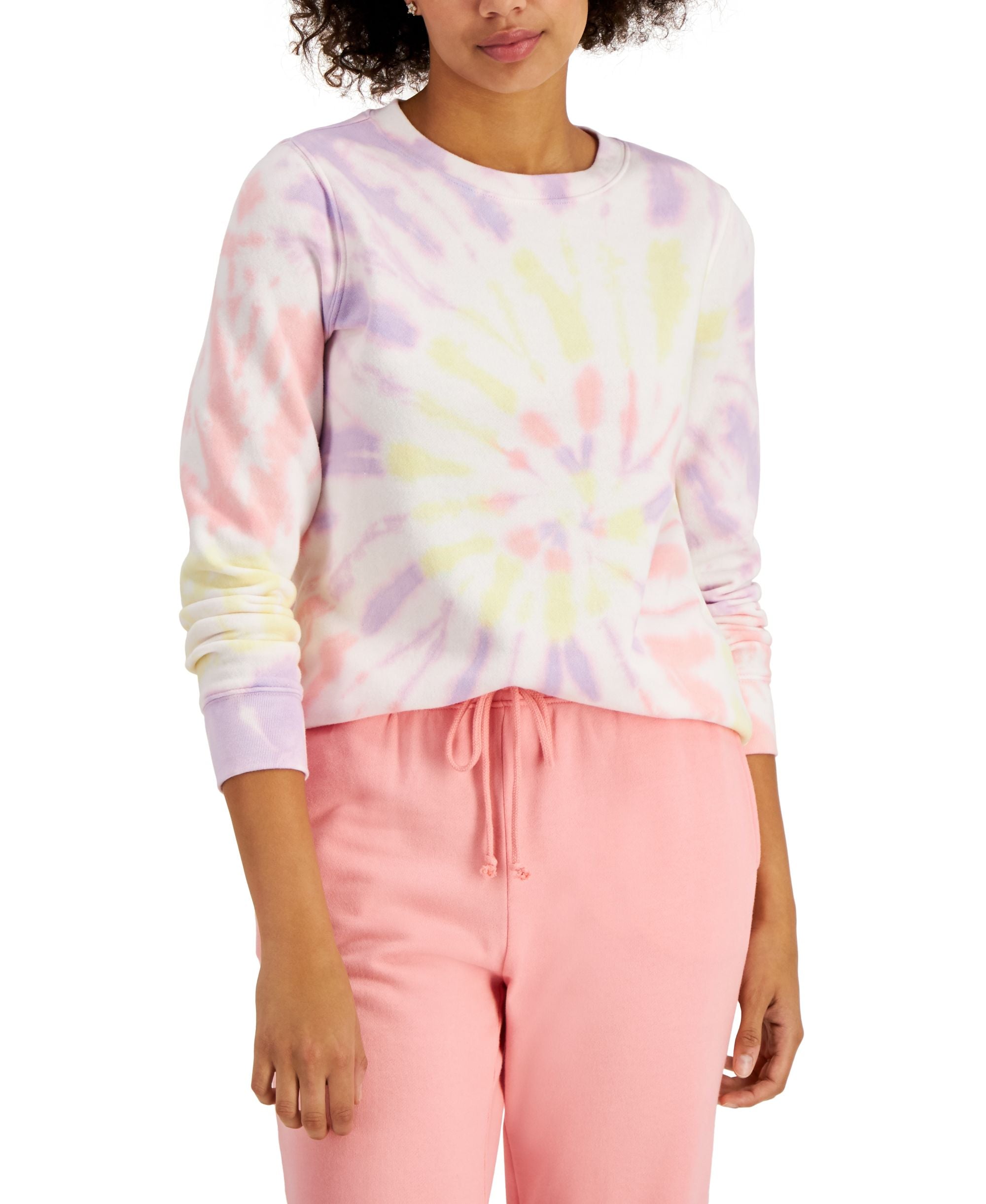 Style & Co Tie Dye Print Sweatshirt