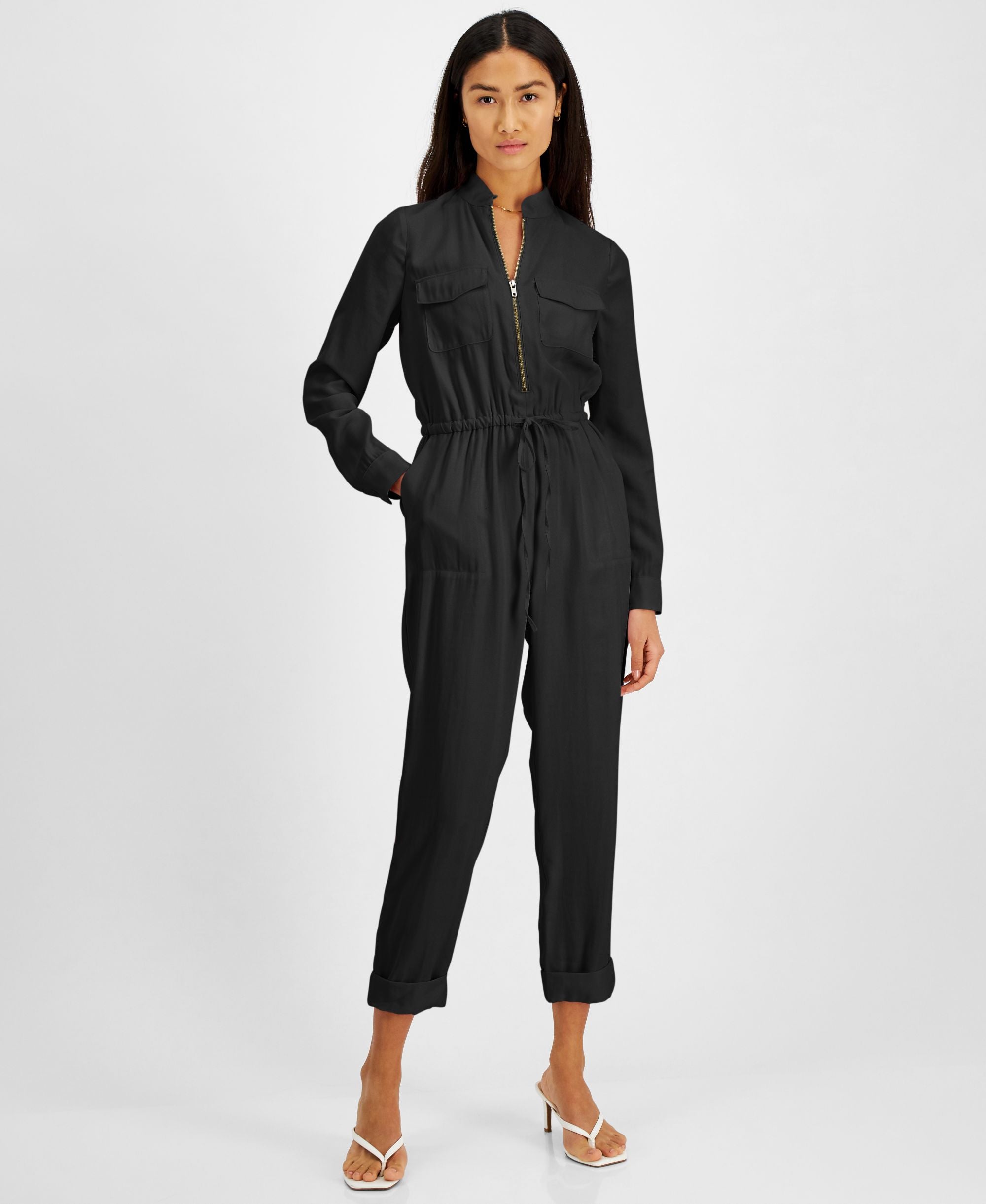 INC International Concepts Utility Jumpsuit
