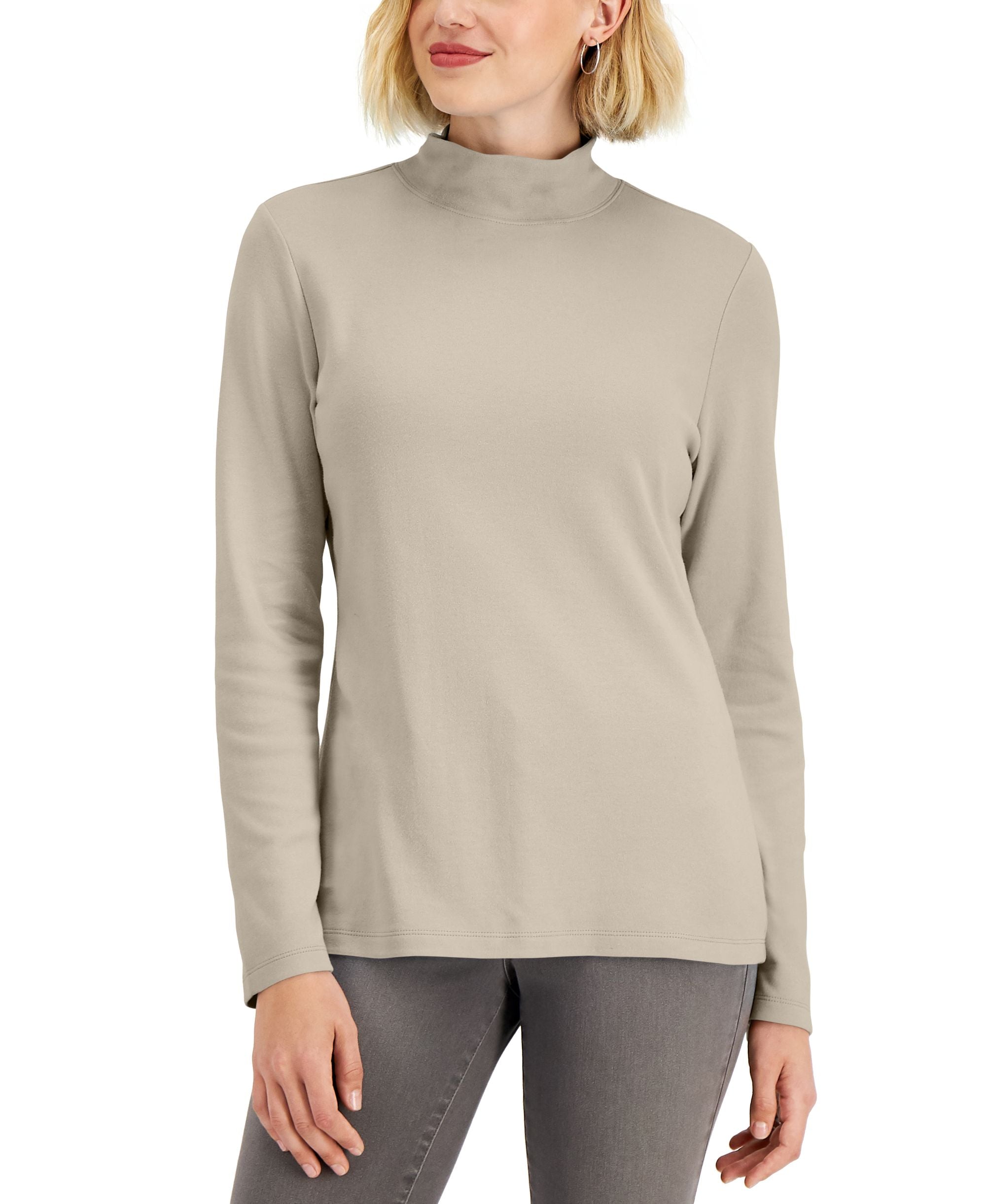 Mock-Neck Top