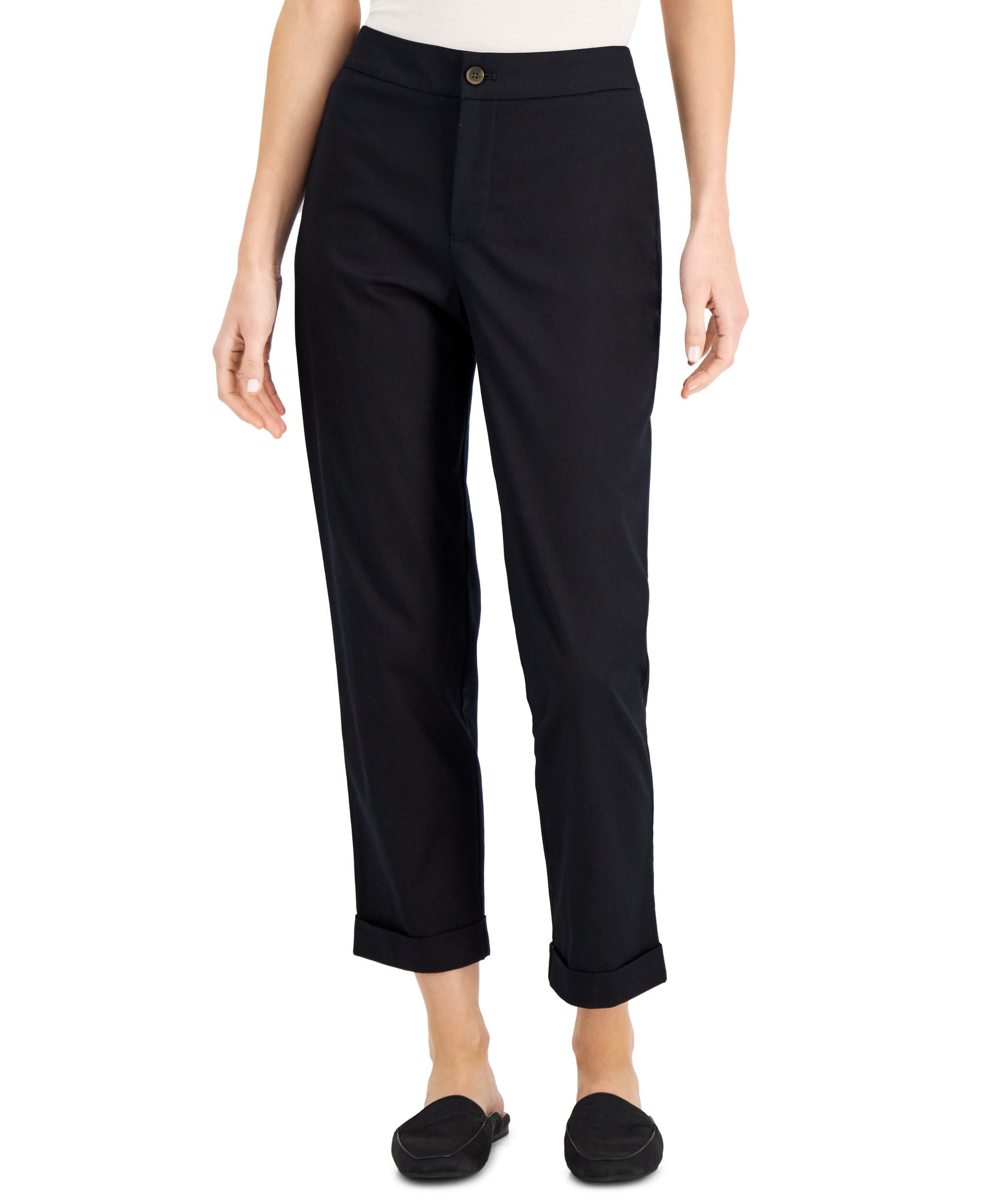 Charter Club Tummy Control Cuffed Ankle Pants