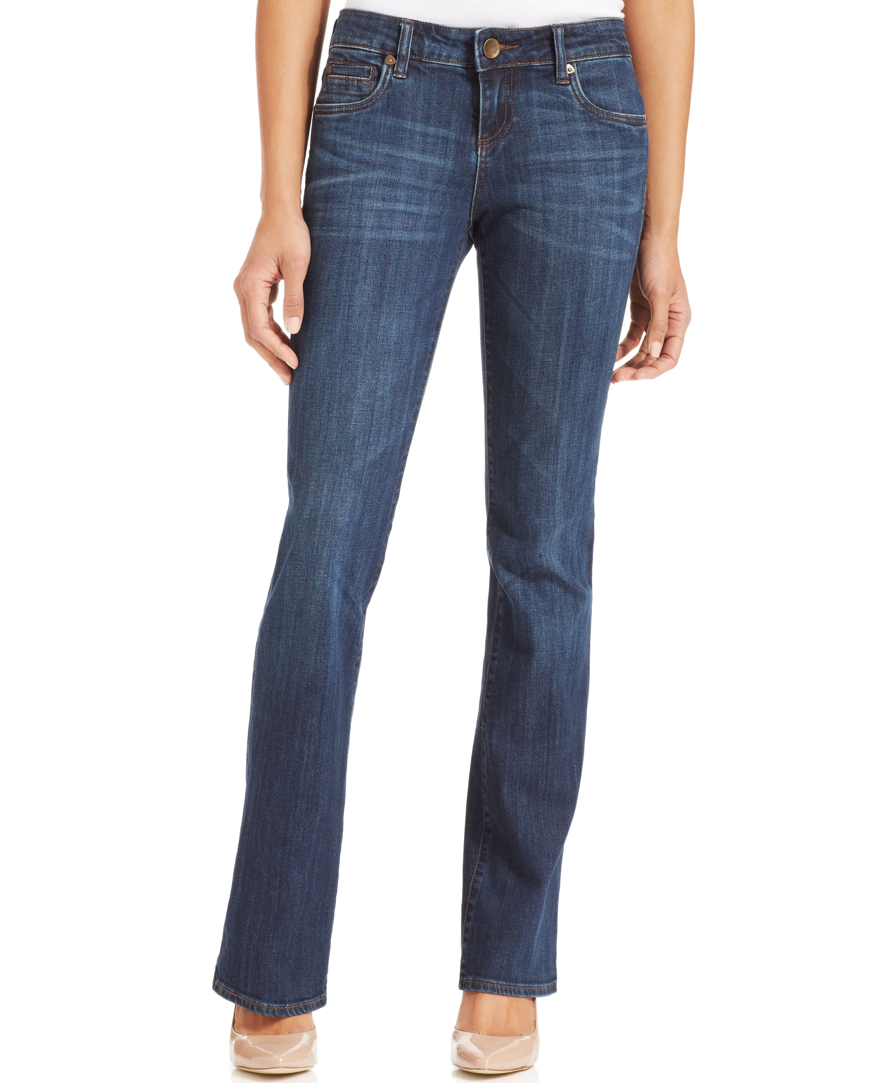 Kut from the Kloth Natalie Mid Rise Bootcut Jeans