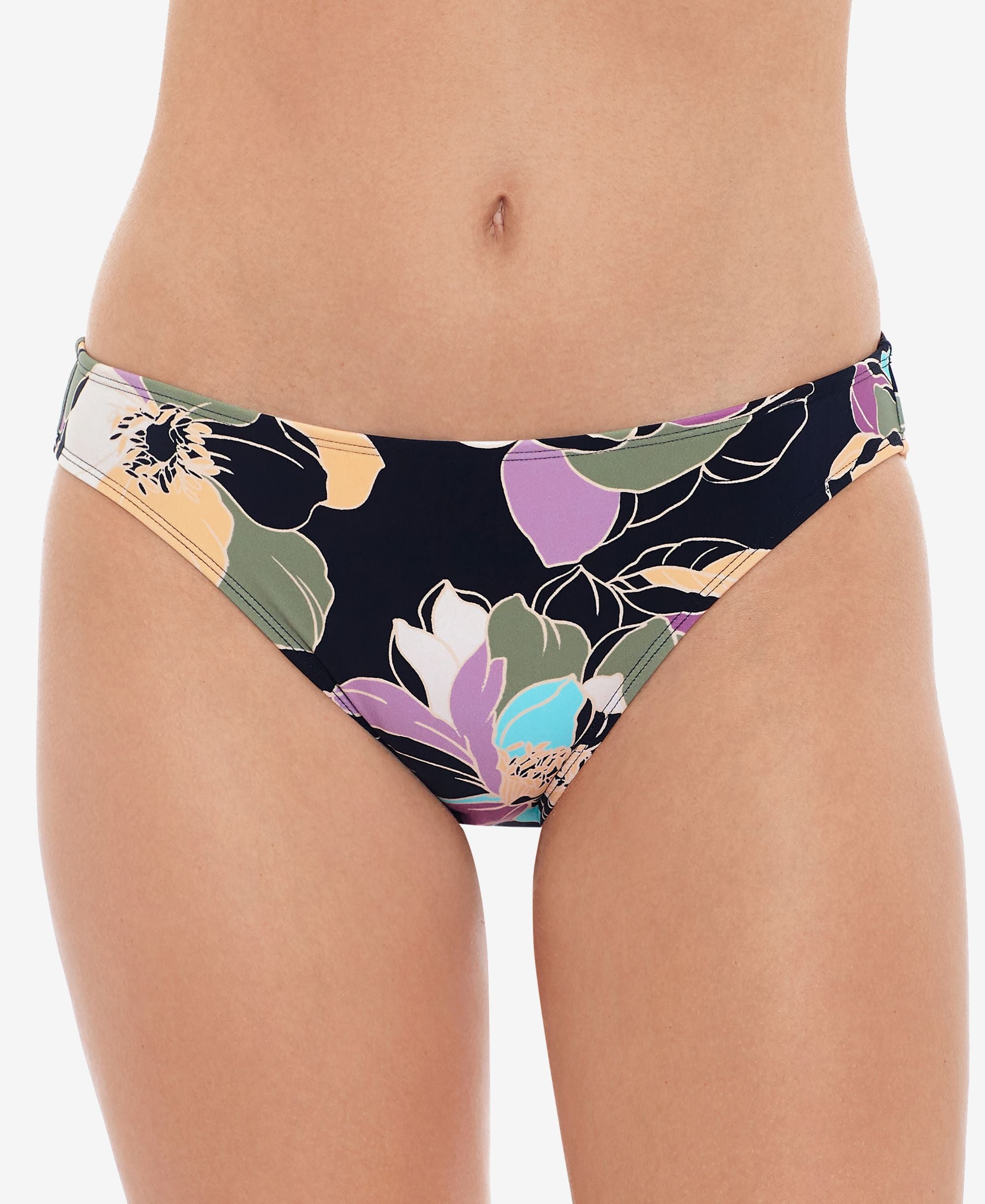 Juniors' Midnight Bloom Basic Hipster Bottoms