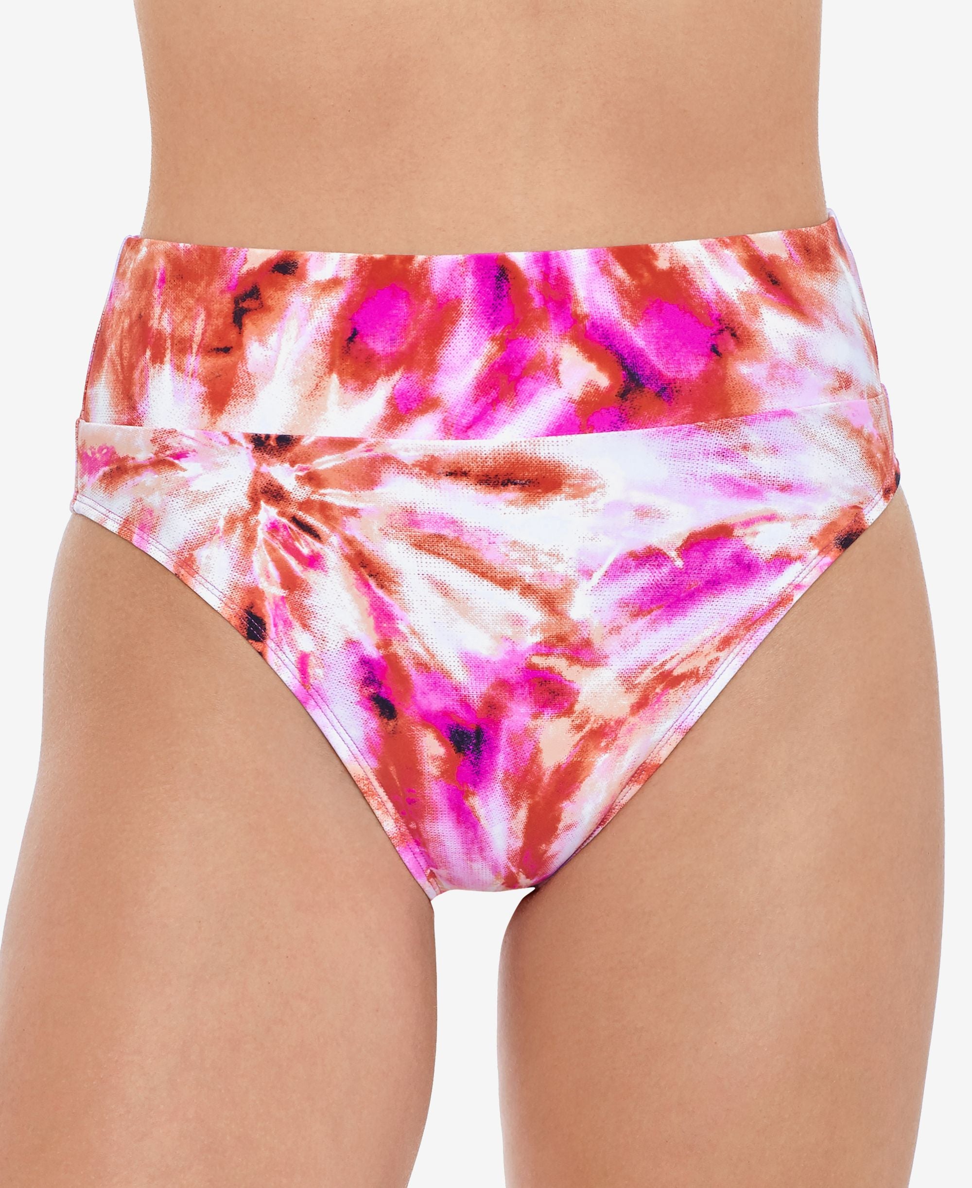 Juniors' Dye For You High-Waist Bikini Bottoms