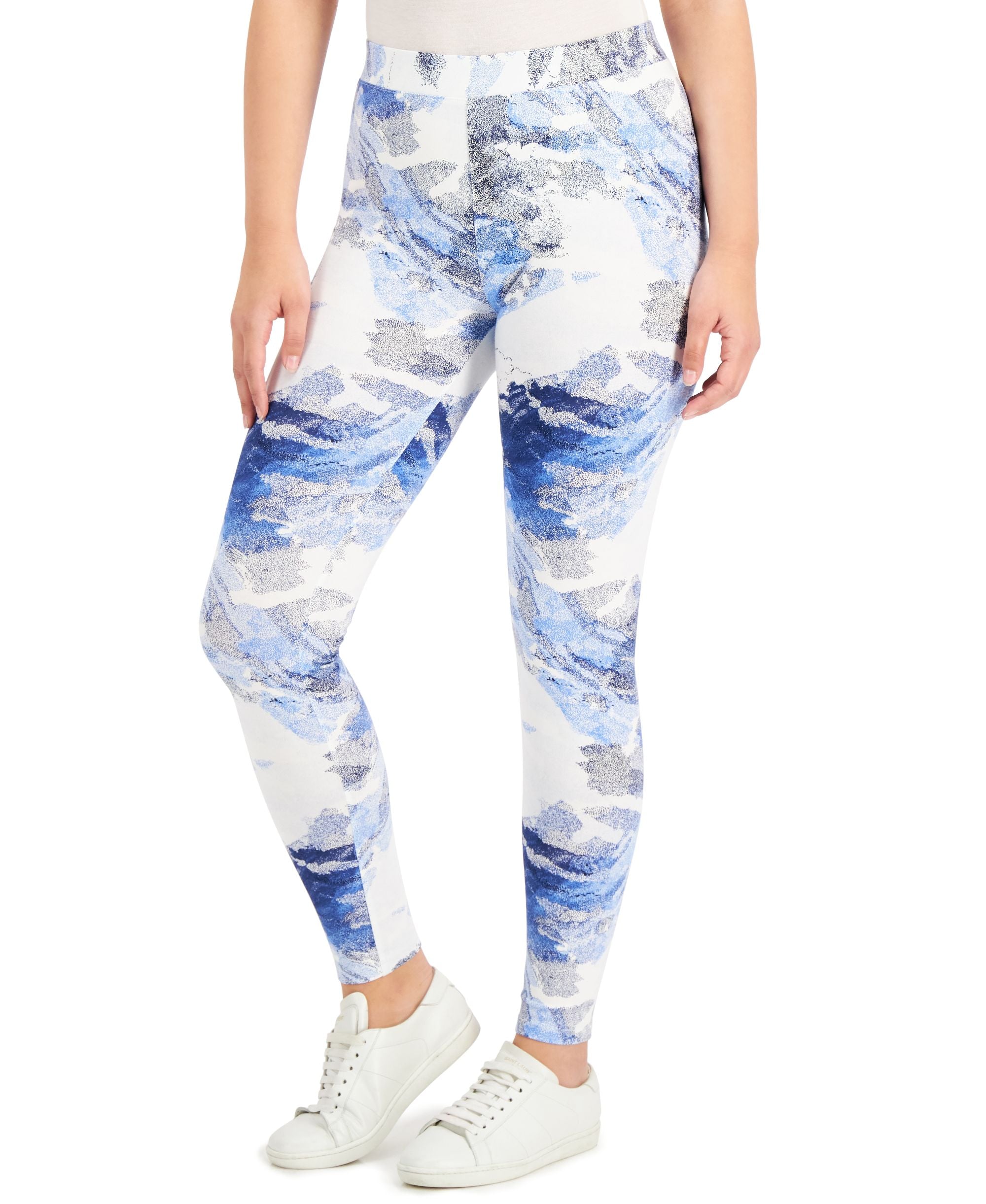 Style & Co Petite Printed Leggings