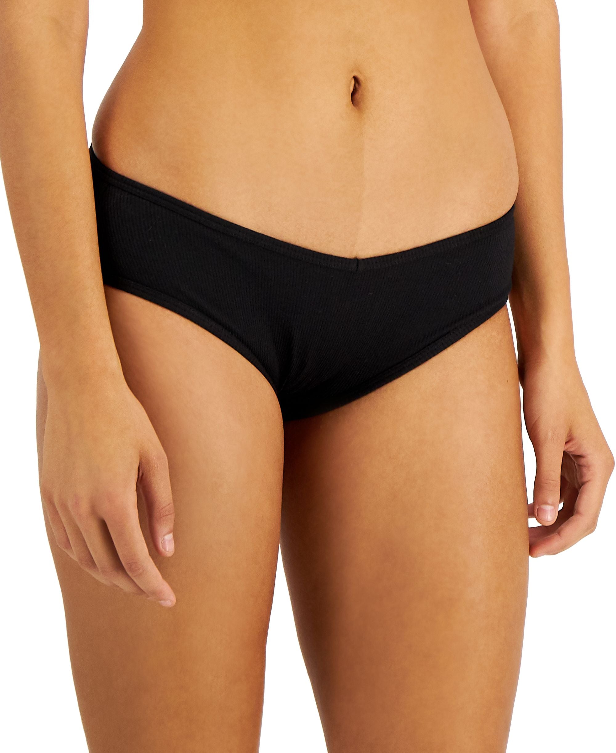 Jenni Womens Ribbed Hipster Underwear