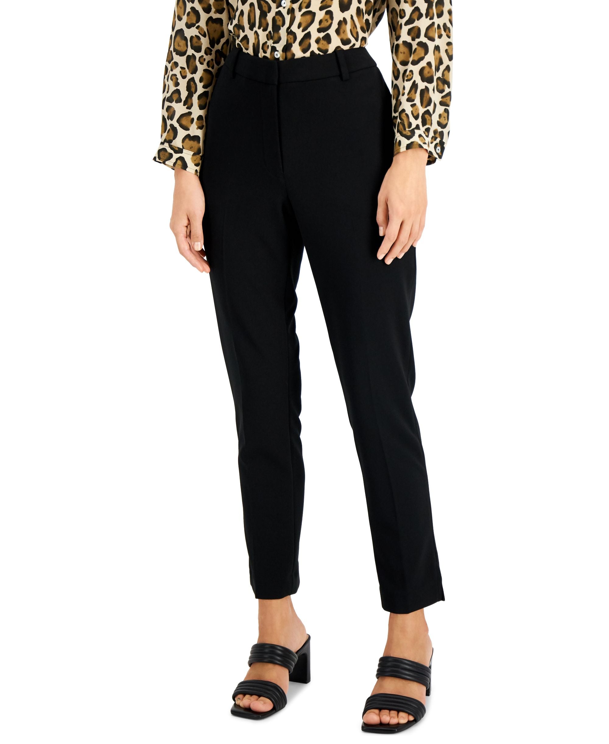 Alfani Petite Side Slit Pants