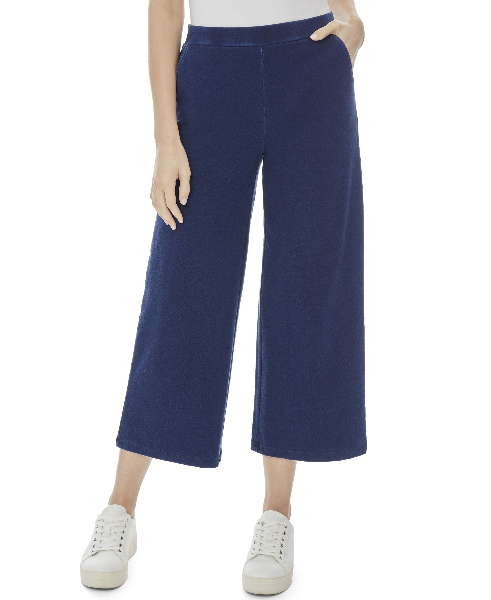 Women's Pullon Wide Leg Crop Pants