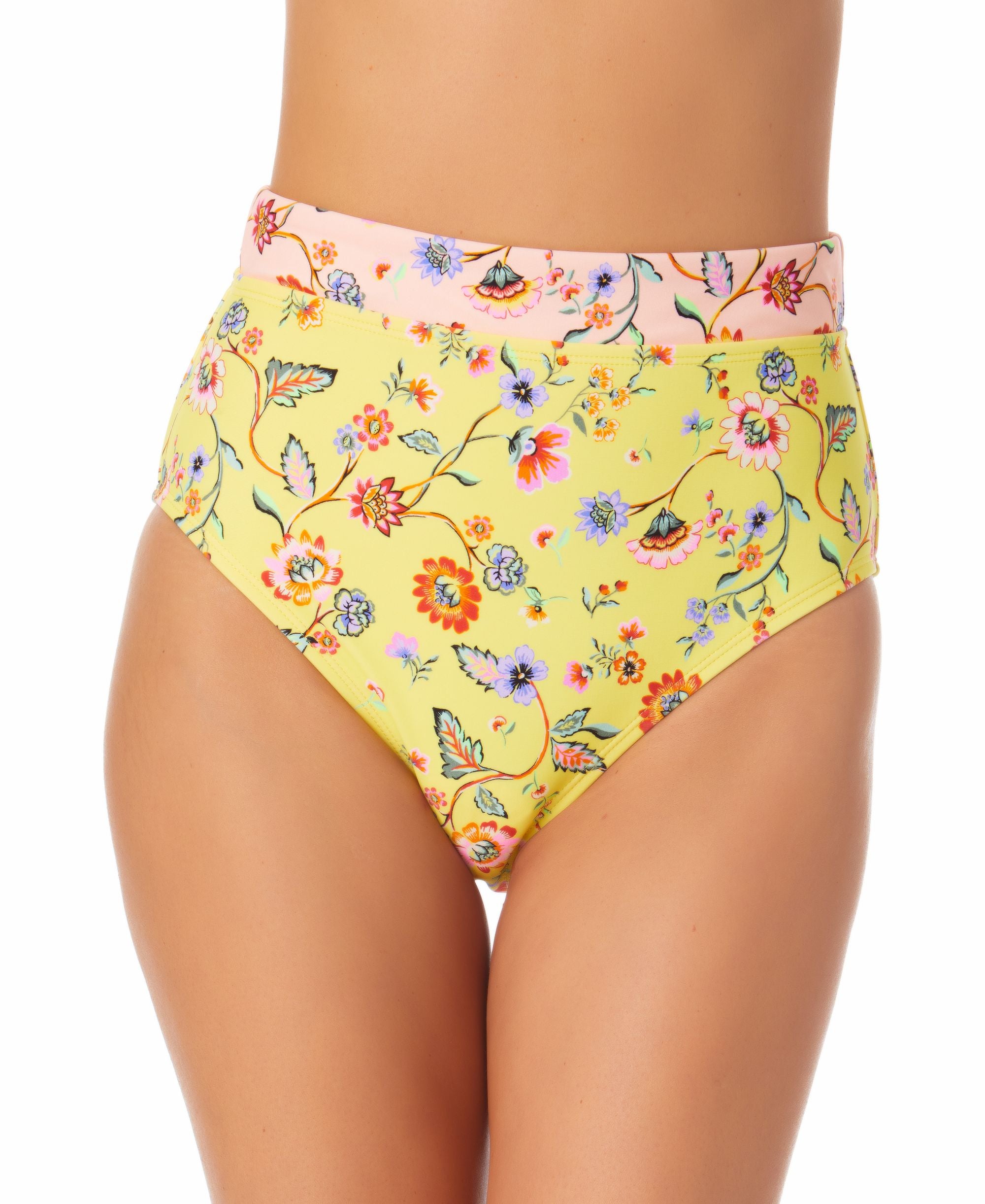 Juniors' High-Rise Bikini Bottoms