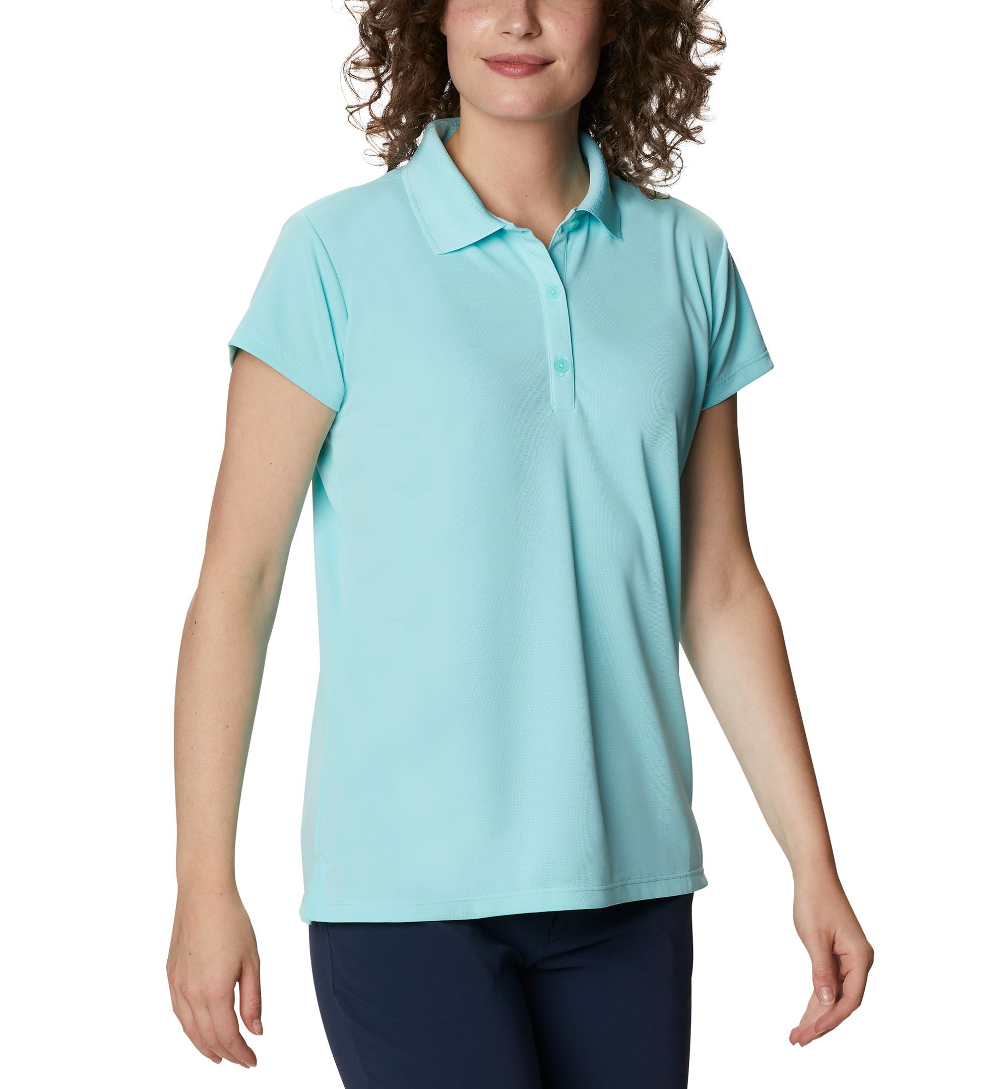 Columbia Womens Pfg Polo T-Shirt
