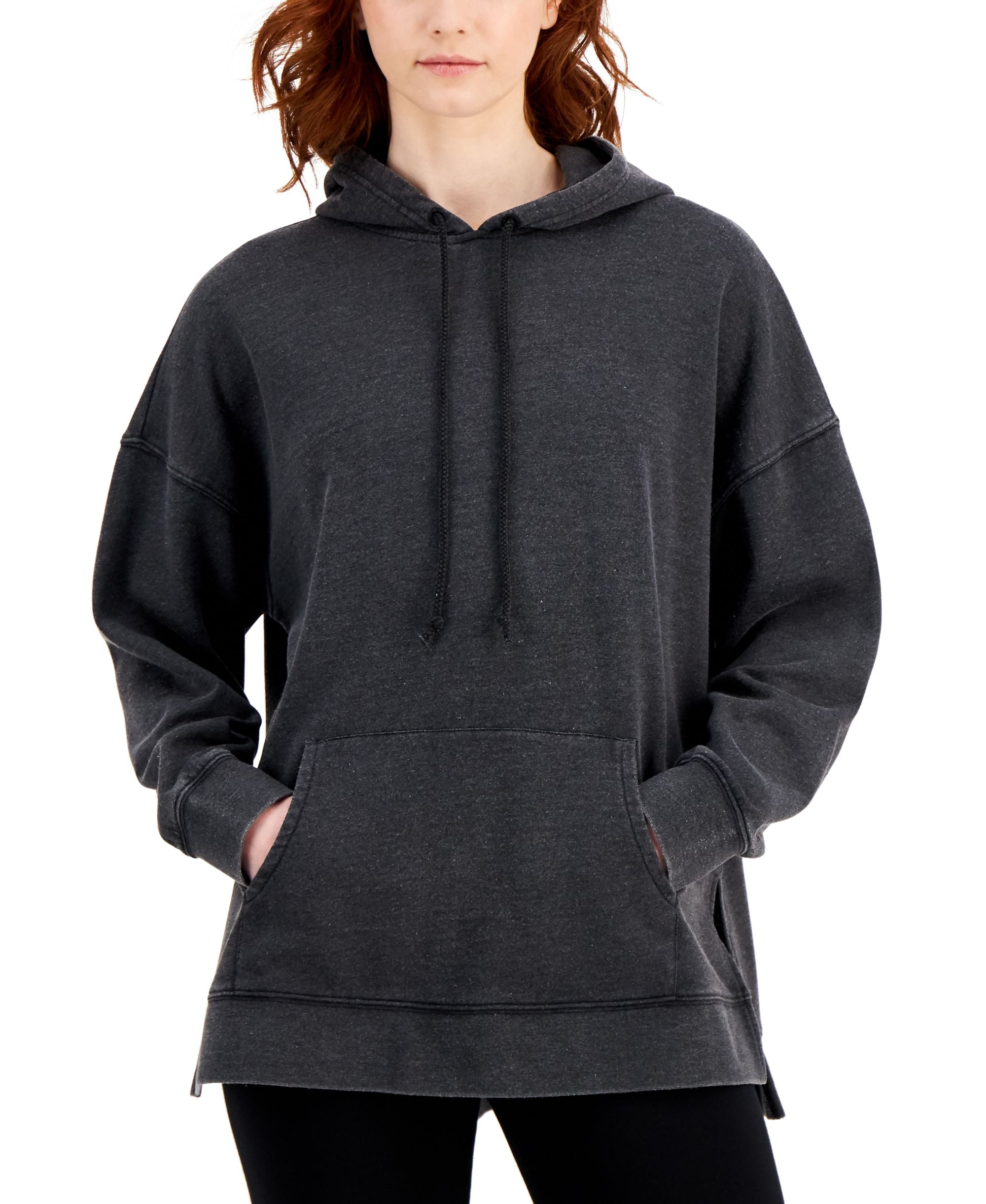 Style & Co Drop Shoulder Hoodie