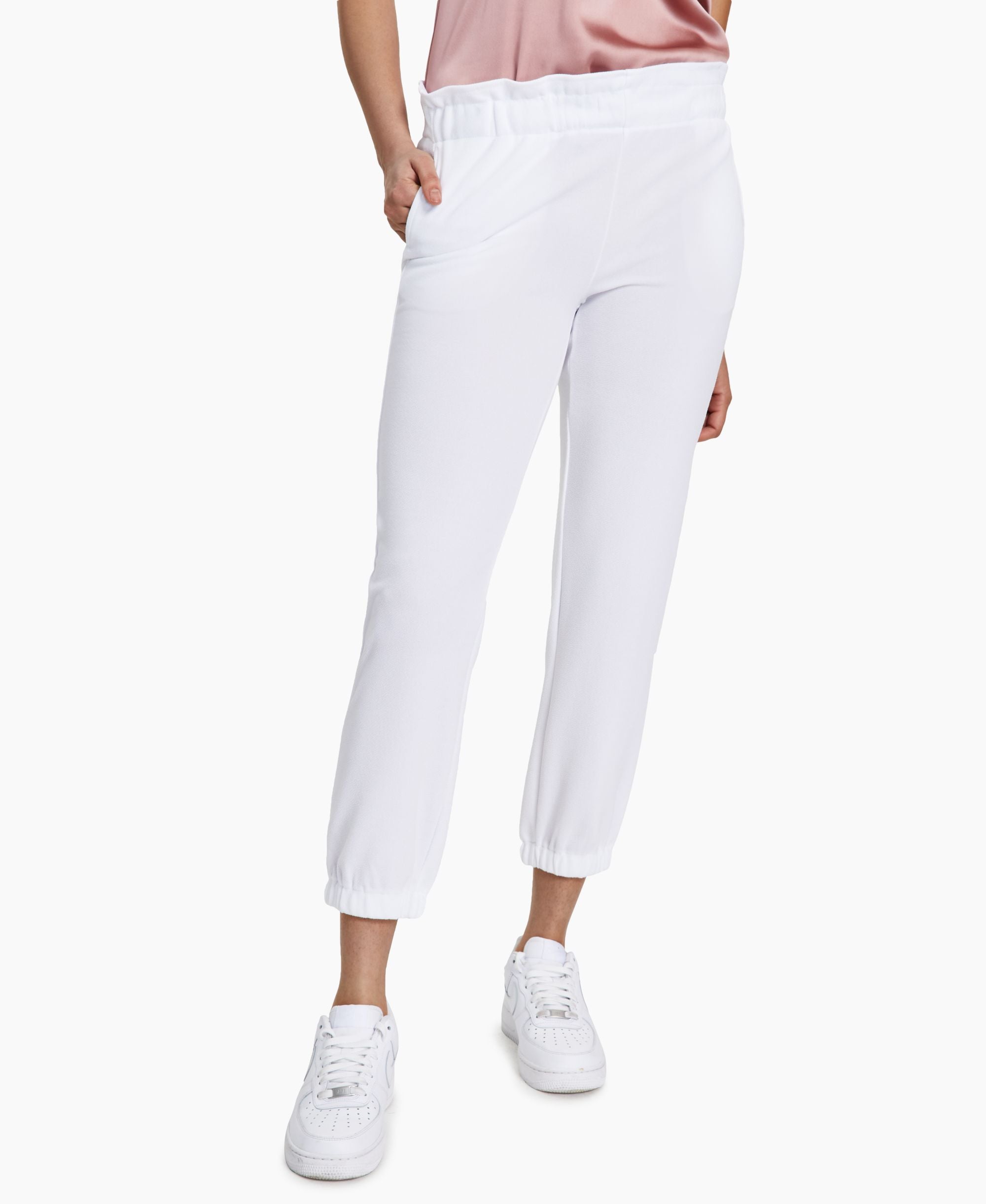 Bar III Petite Pull On Jogging Pants