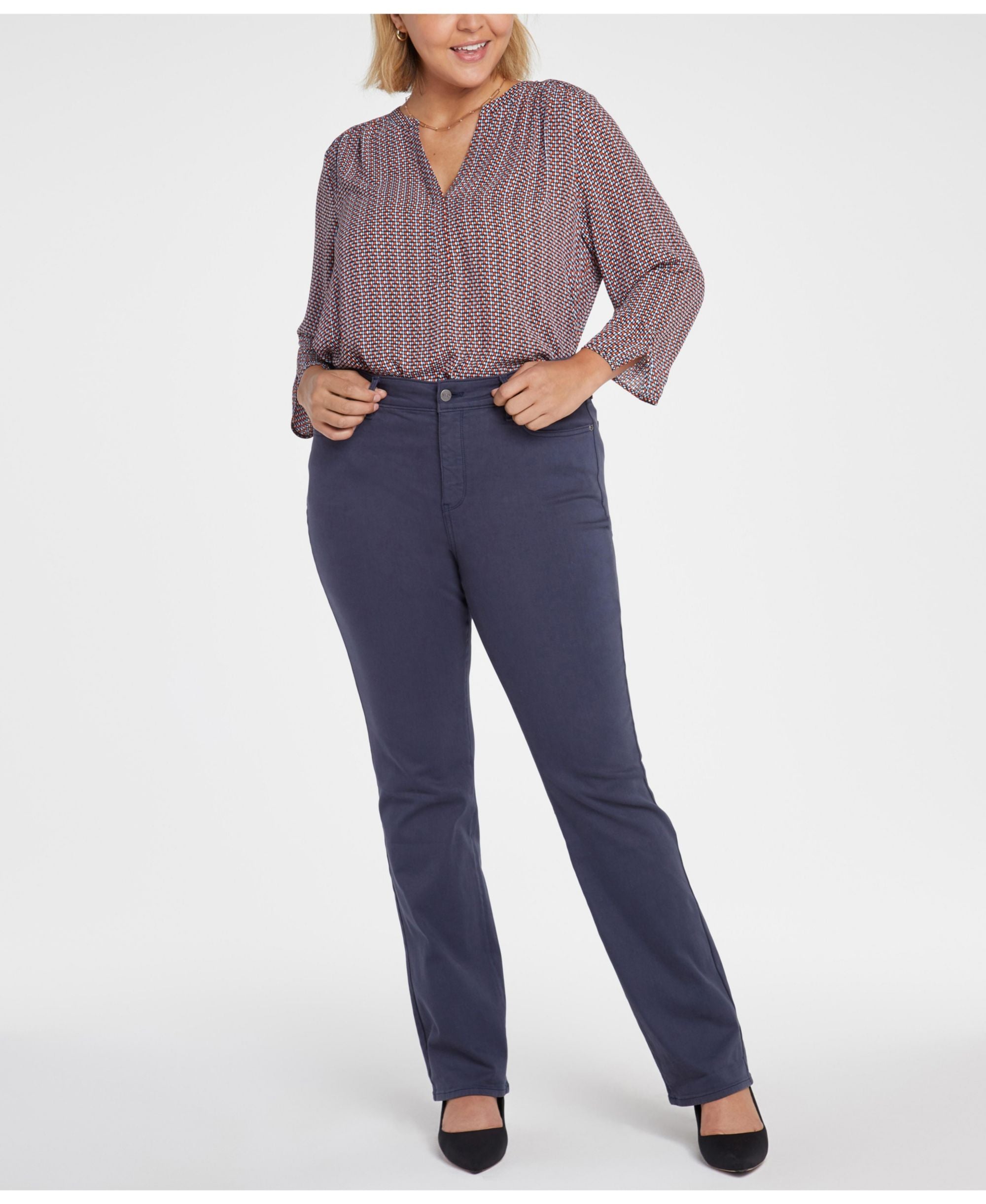 Plus Size Marilyn Straight Jeans