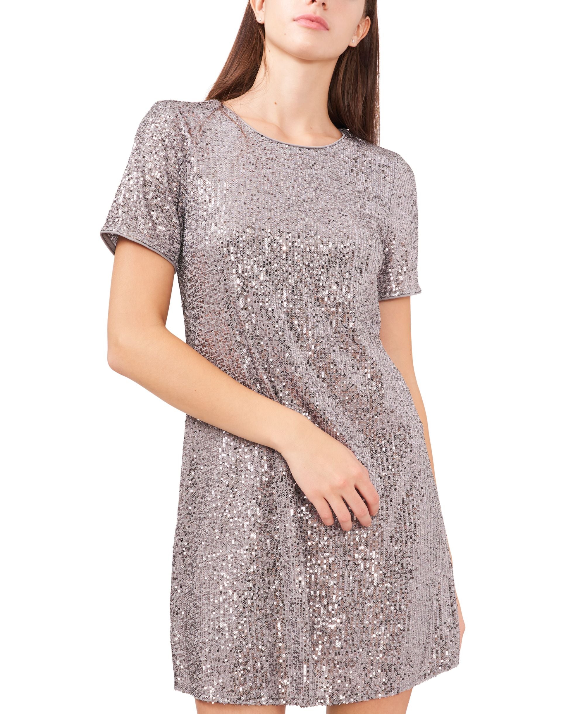 Riley Rae Sequin T-Shirt Dress