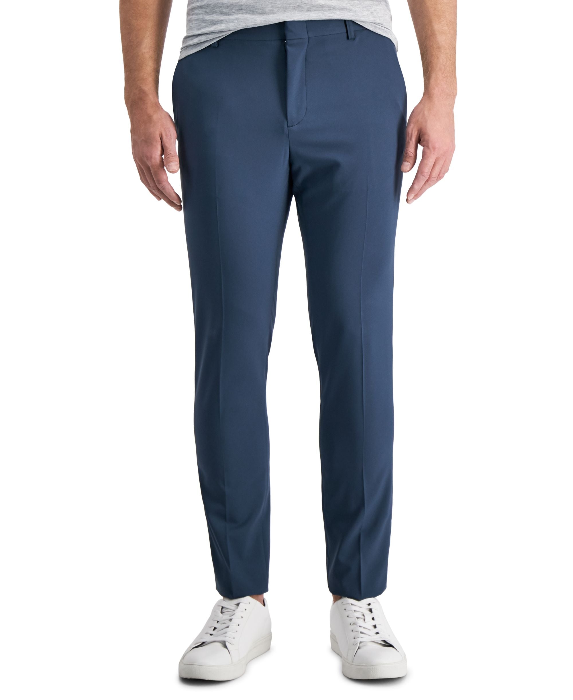 Extra Slim-Fit Solid Water Repellent Men's Dress Pants