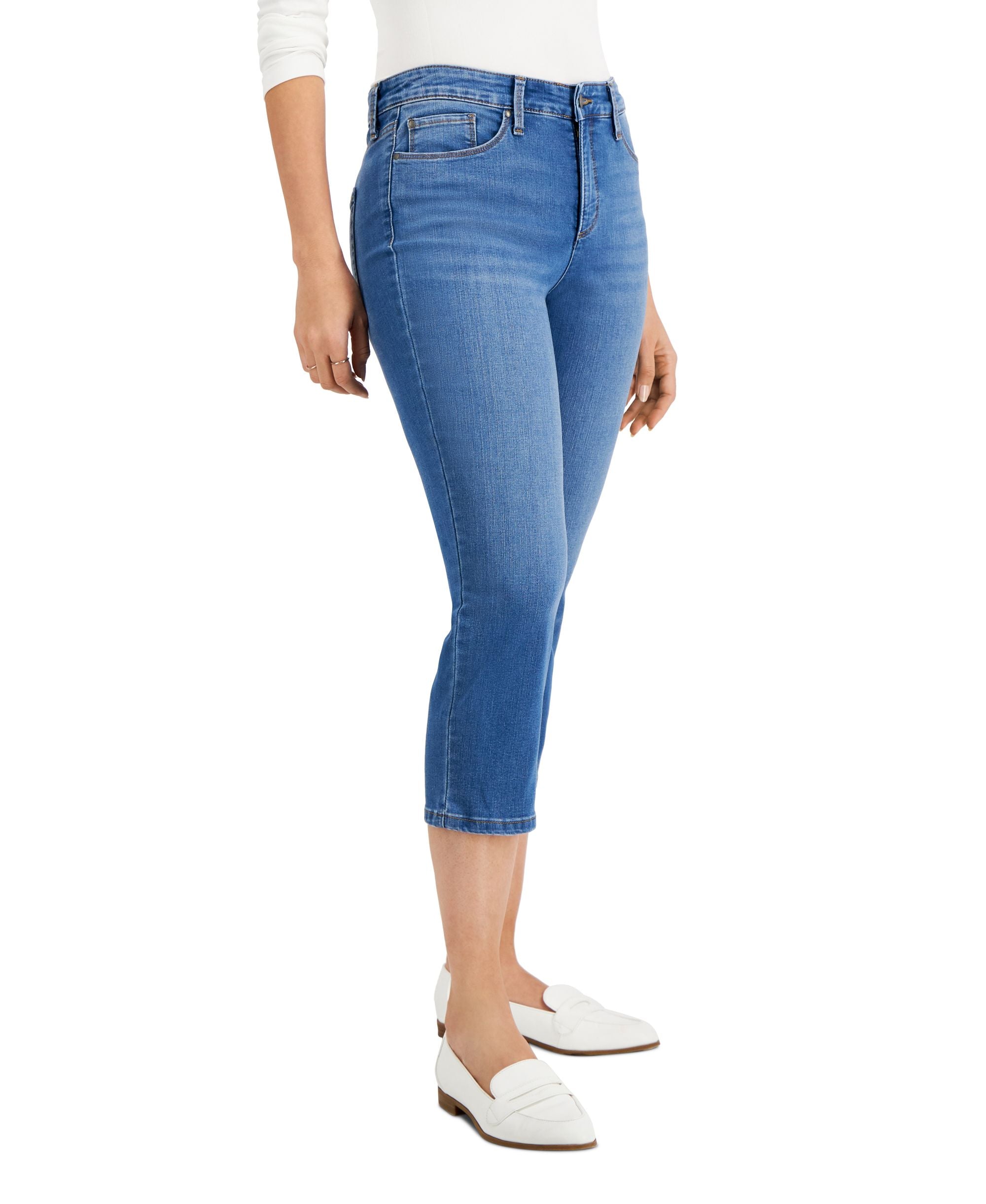 Women's Tummy Control Bristol Capri Jeans