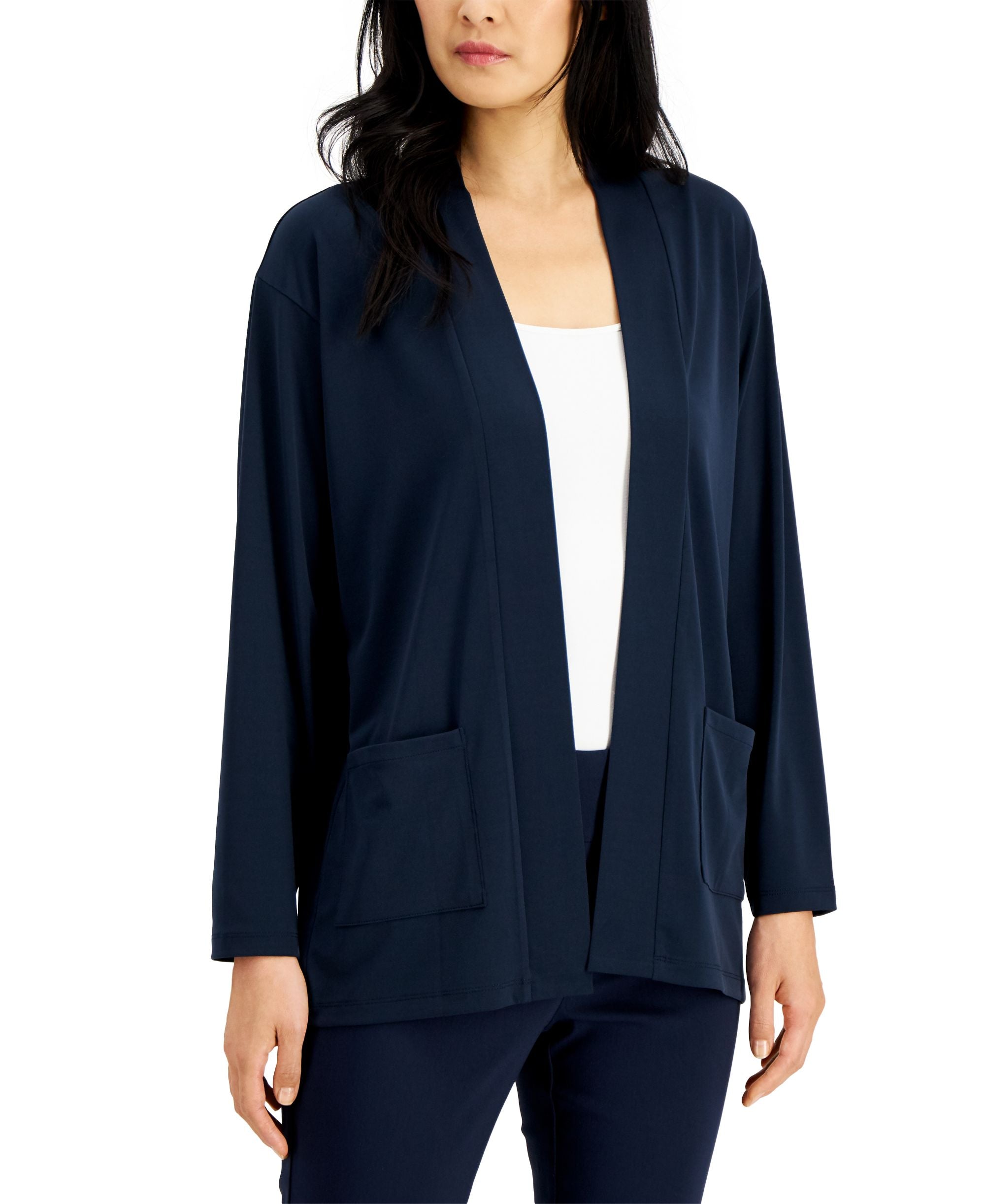 Alfani Open Front Cardigan