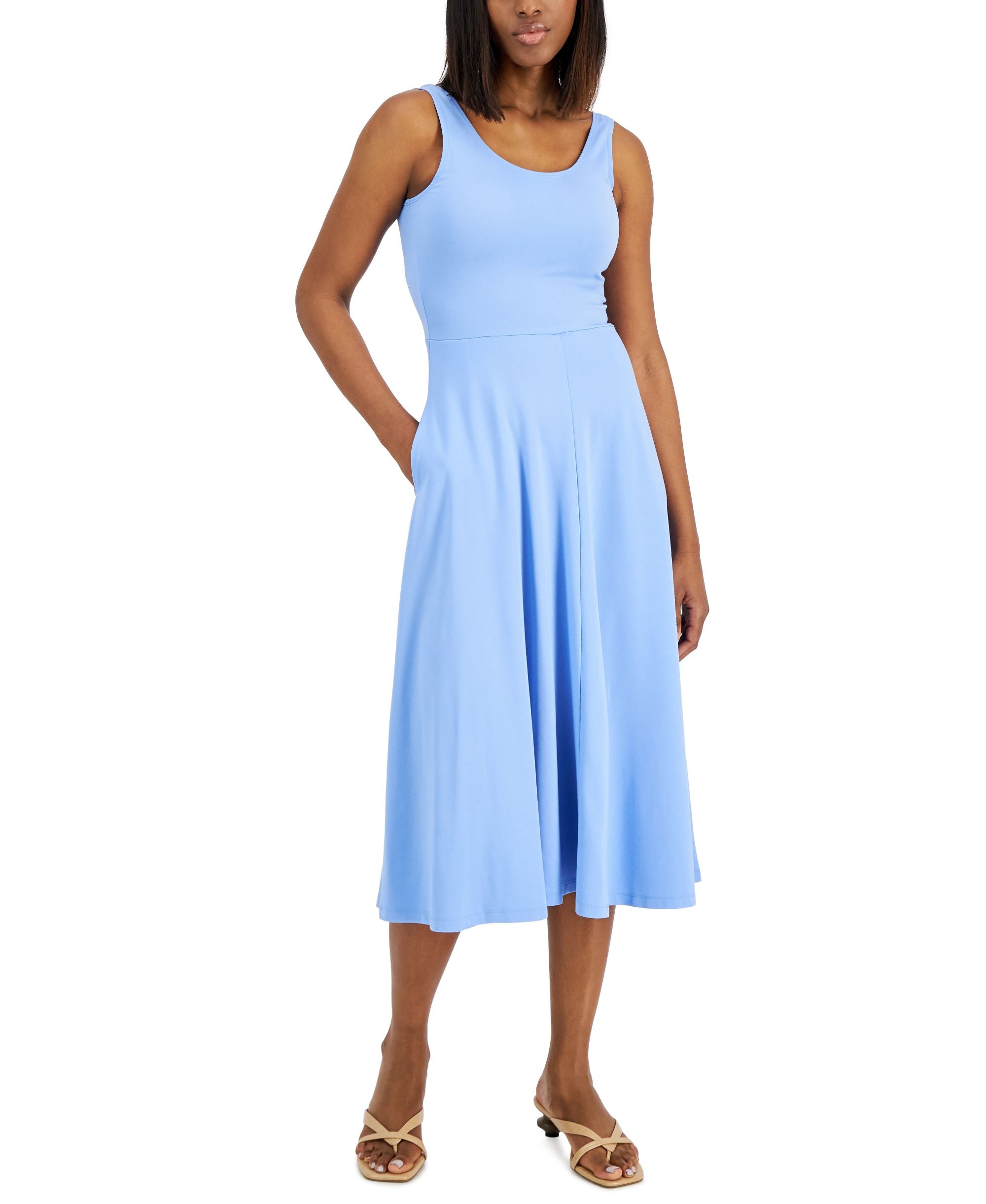 Alfani Sleeveless Midi Dress