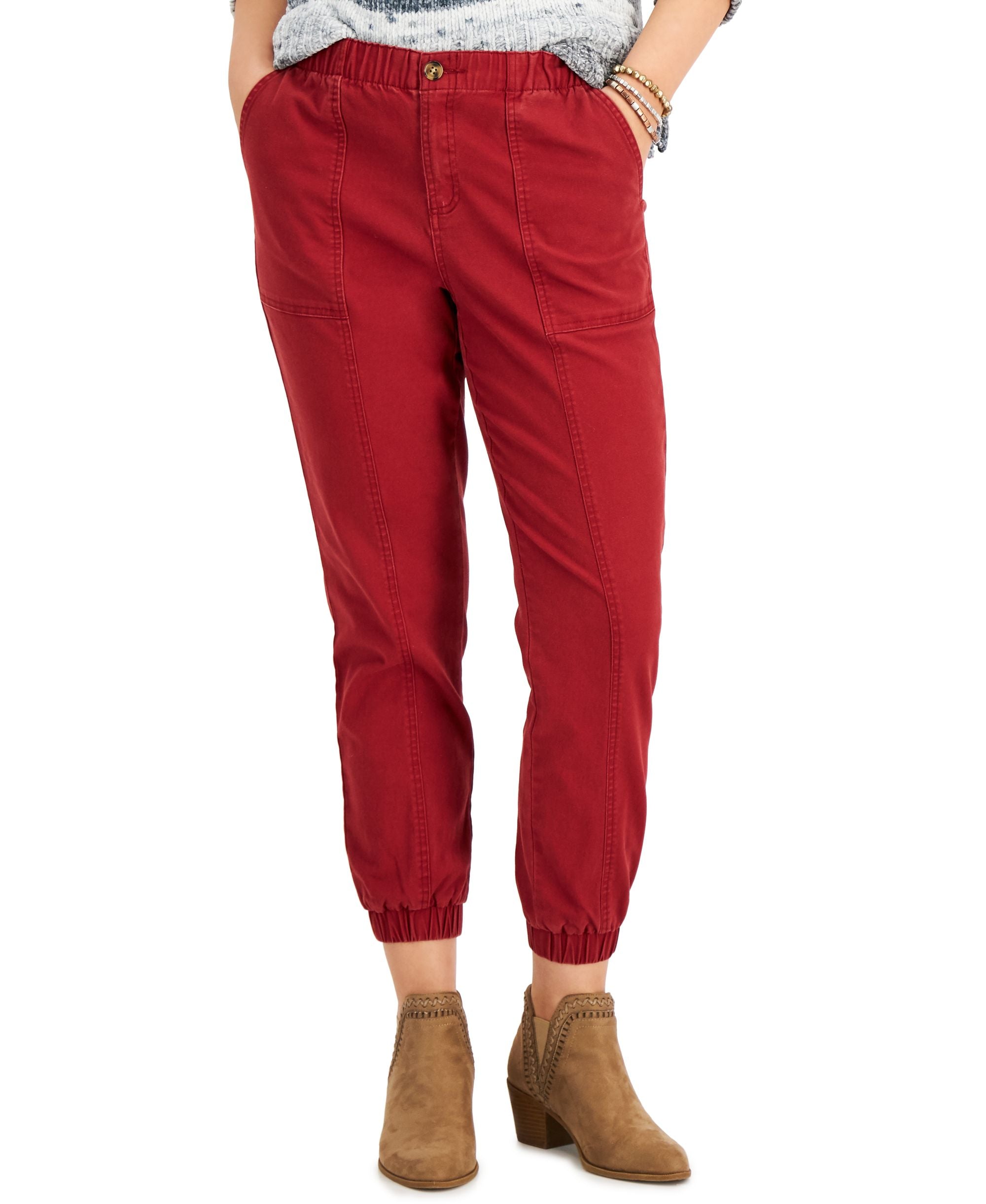 Style & Co Cropped Cotton Utility Pants