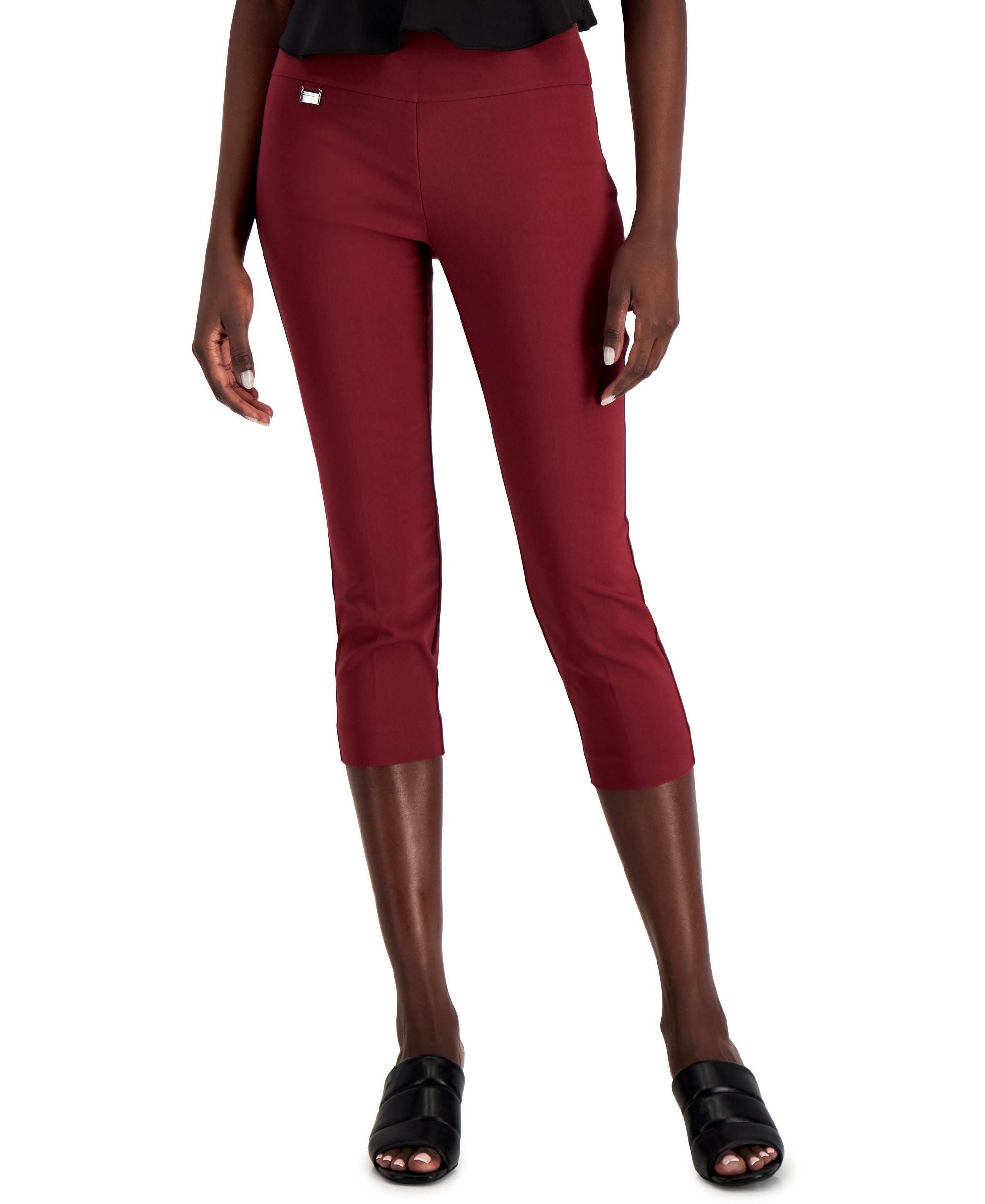 Alfani Essential Capri Pull On With Tummy Control Sizes