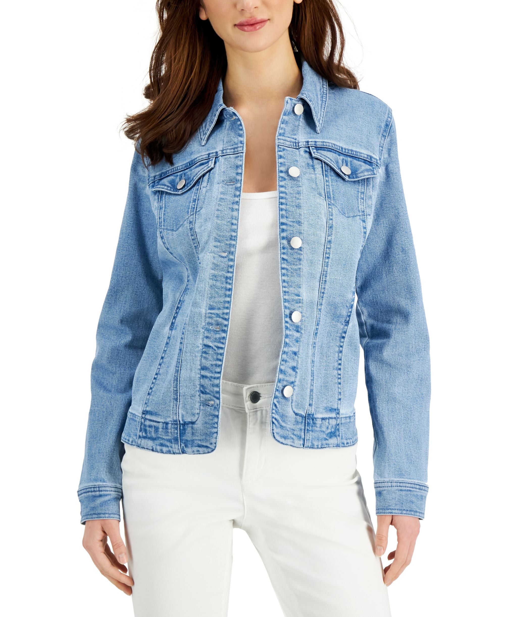 Charter Club Petite Denim Jacket
