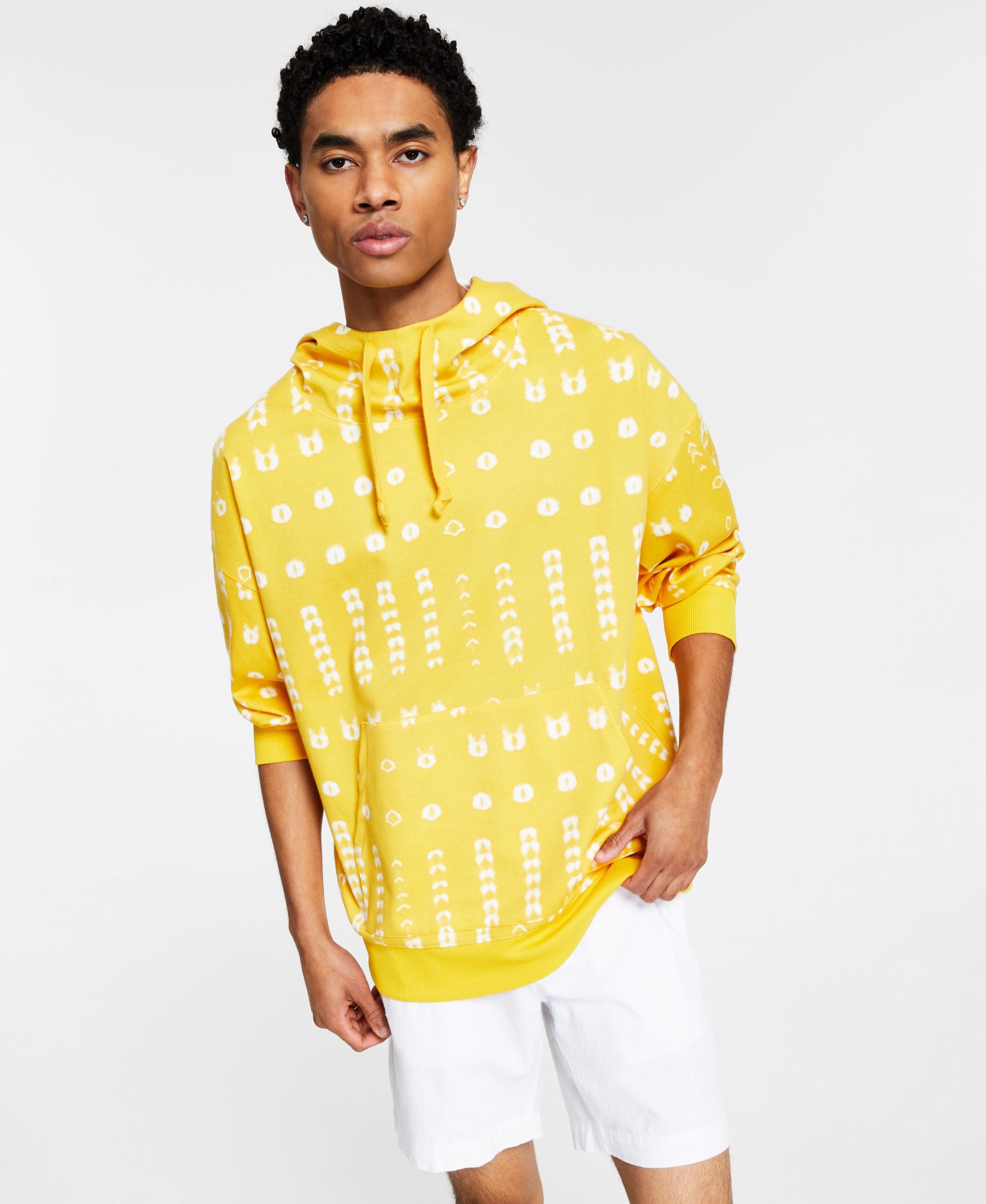 INC International Concepts Mens Marvin Dye Hoodie