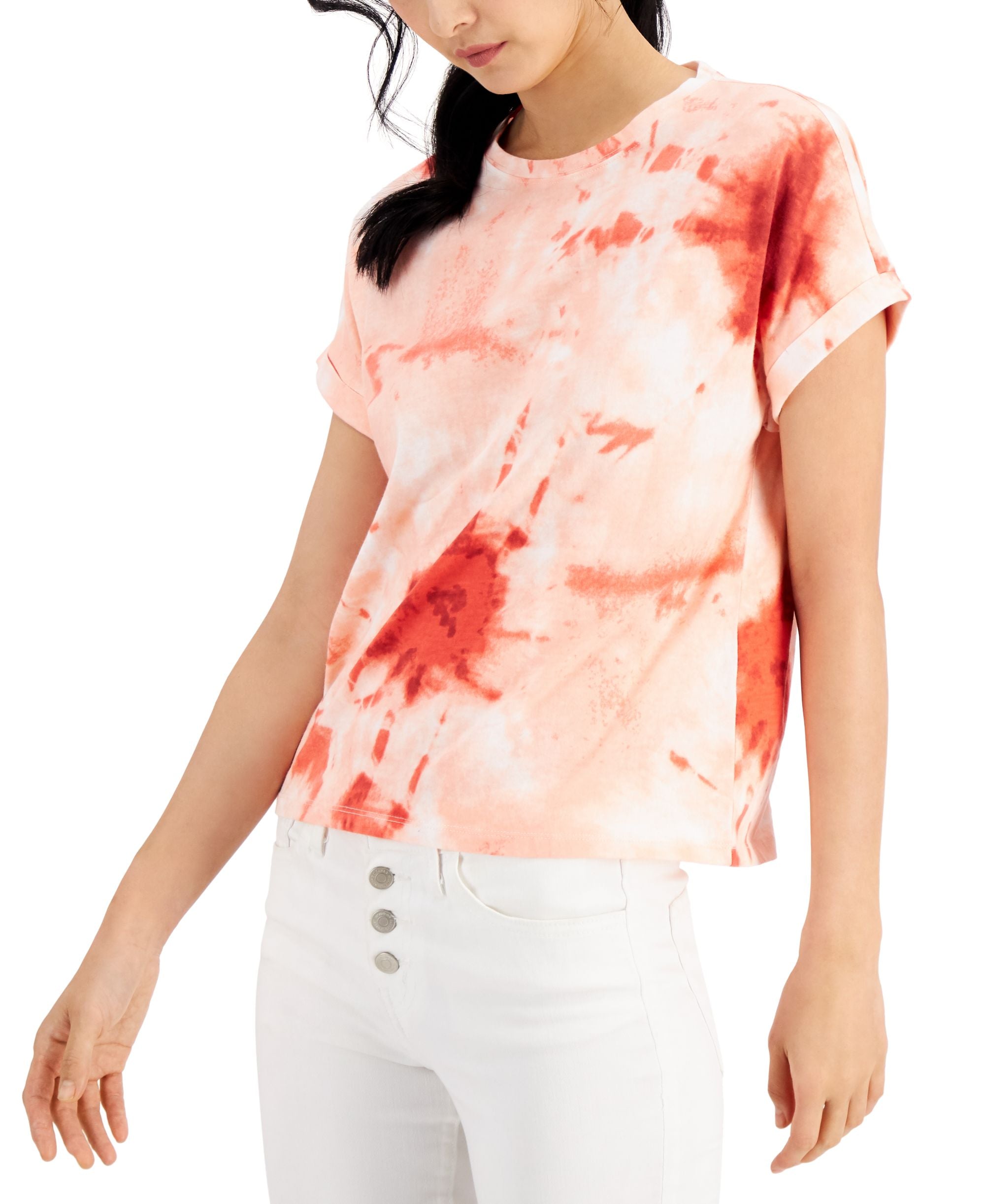 Women's Cotton Tie-Dyed T-Shirt