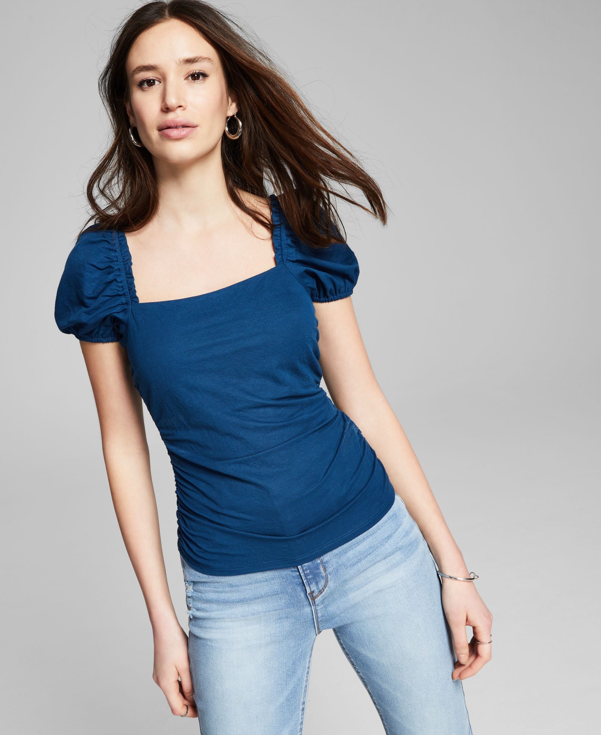Now This Puff Sleeve Top