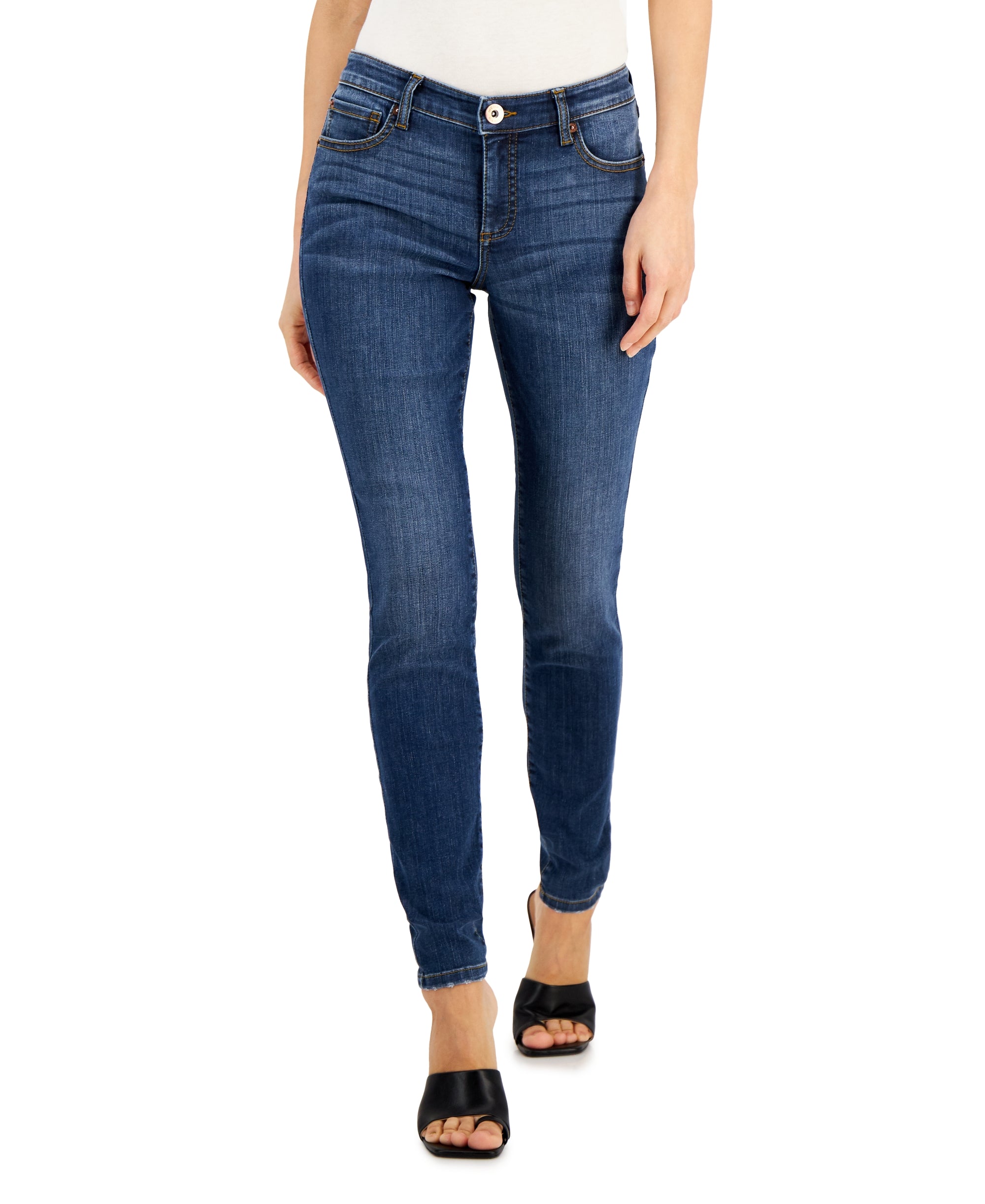 Women's Mid Rise Skinny Jeans