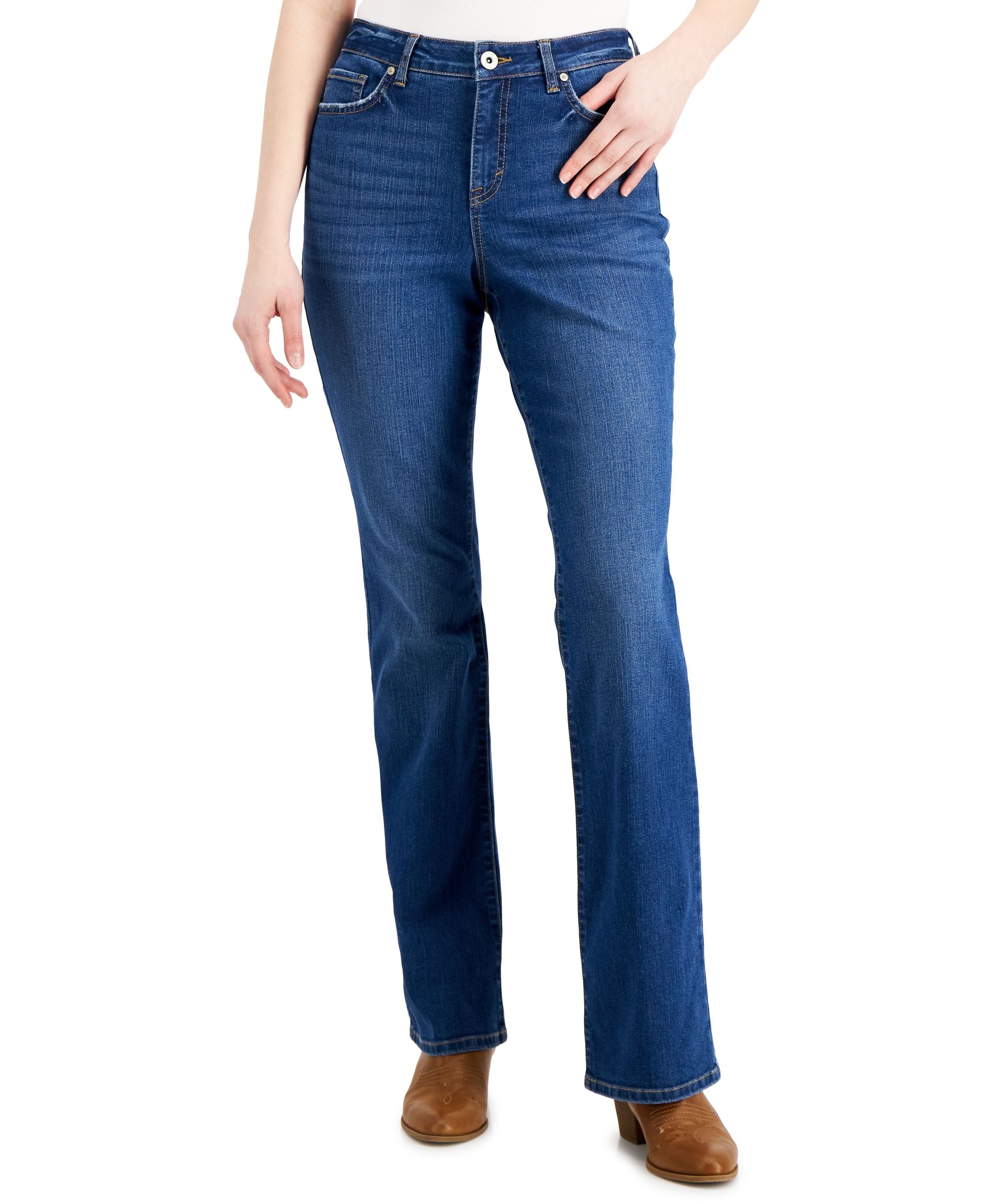Style & Co High Rise Bootcut Jeans