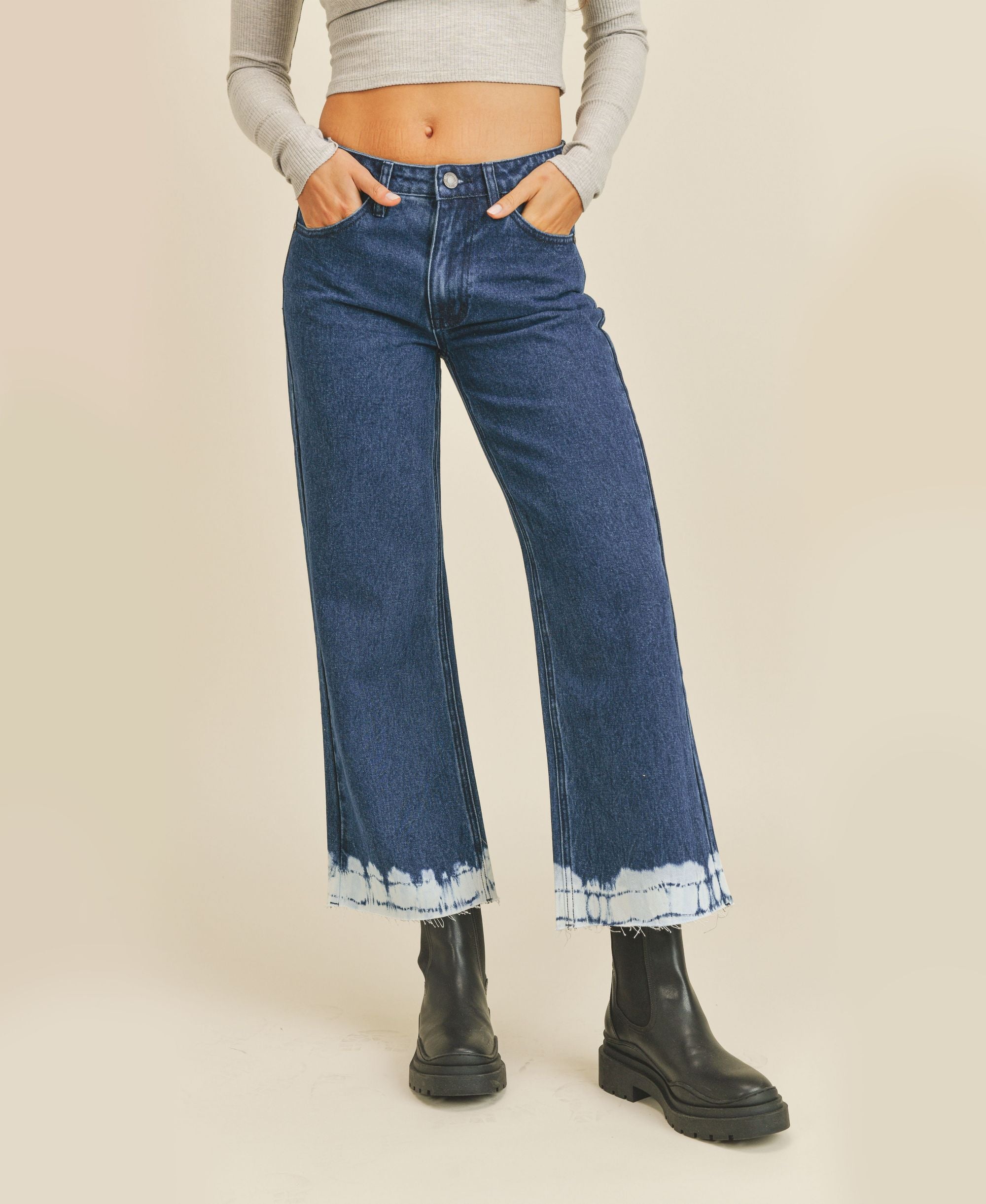 Womens Tie Dye Flare Jeans