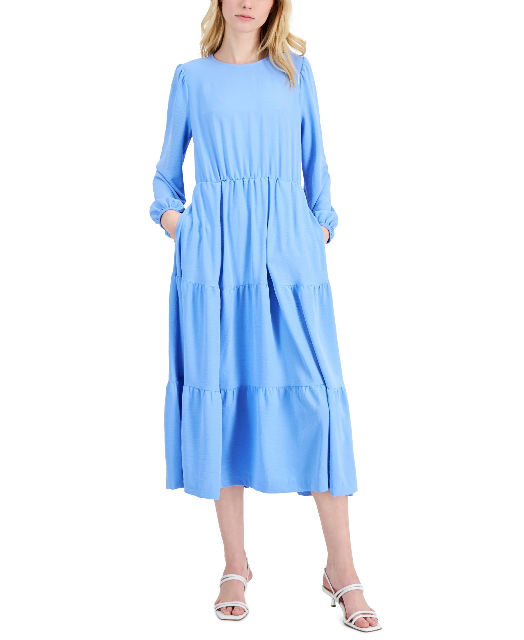 Alfani Tiered Midi Dress