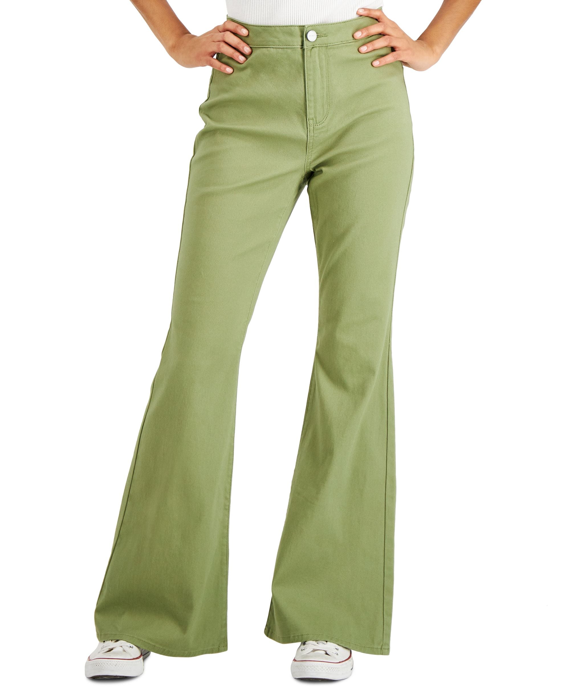 Juniors' Flare-Leg Denim Jeans