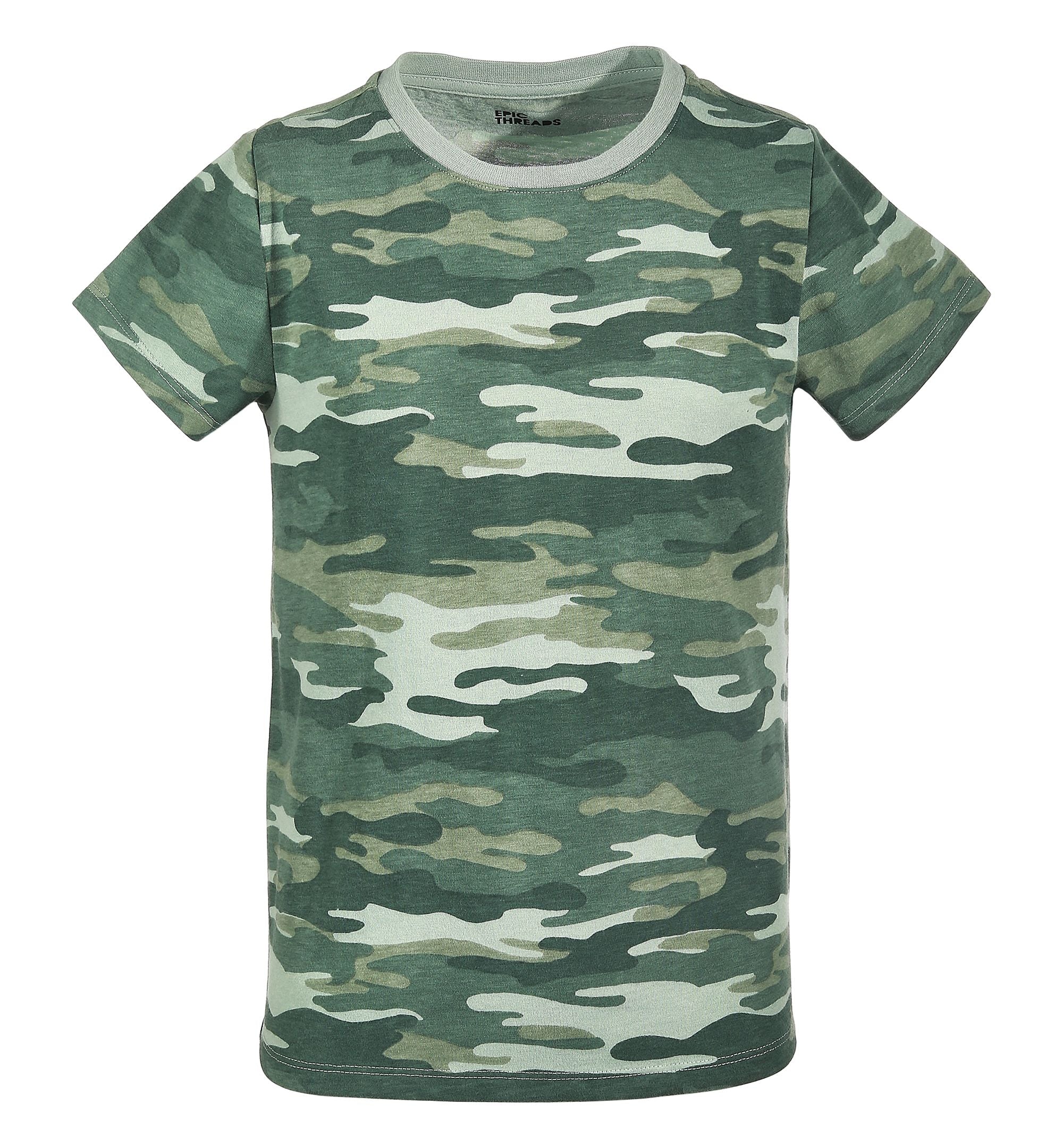 Epic Threads Big Girls Camo Print Shirt