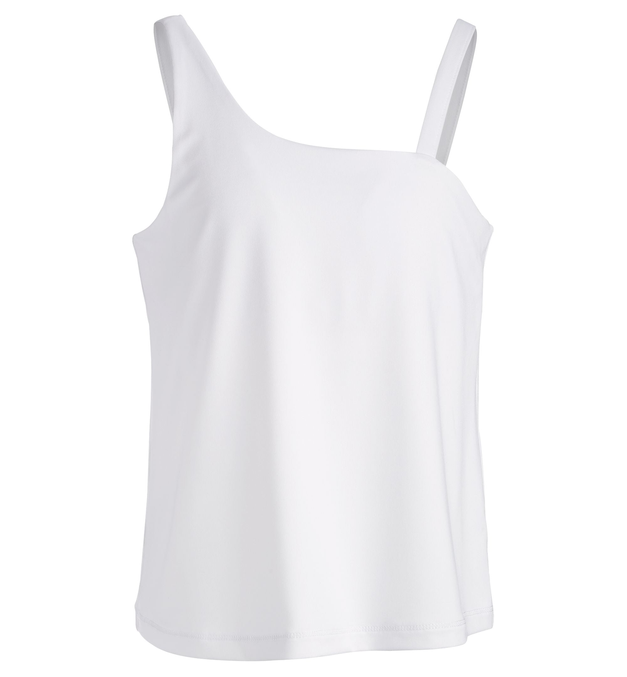 ID Ideology Big Girls One-Shoulder Tennis Tank