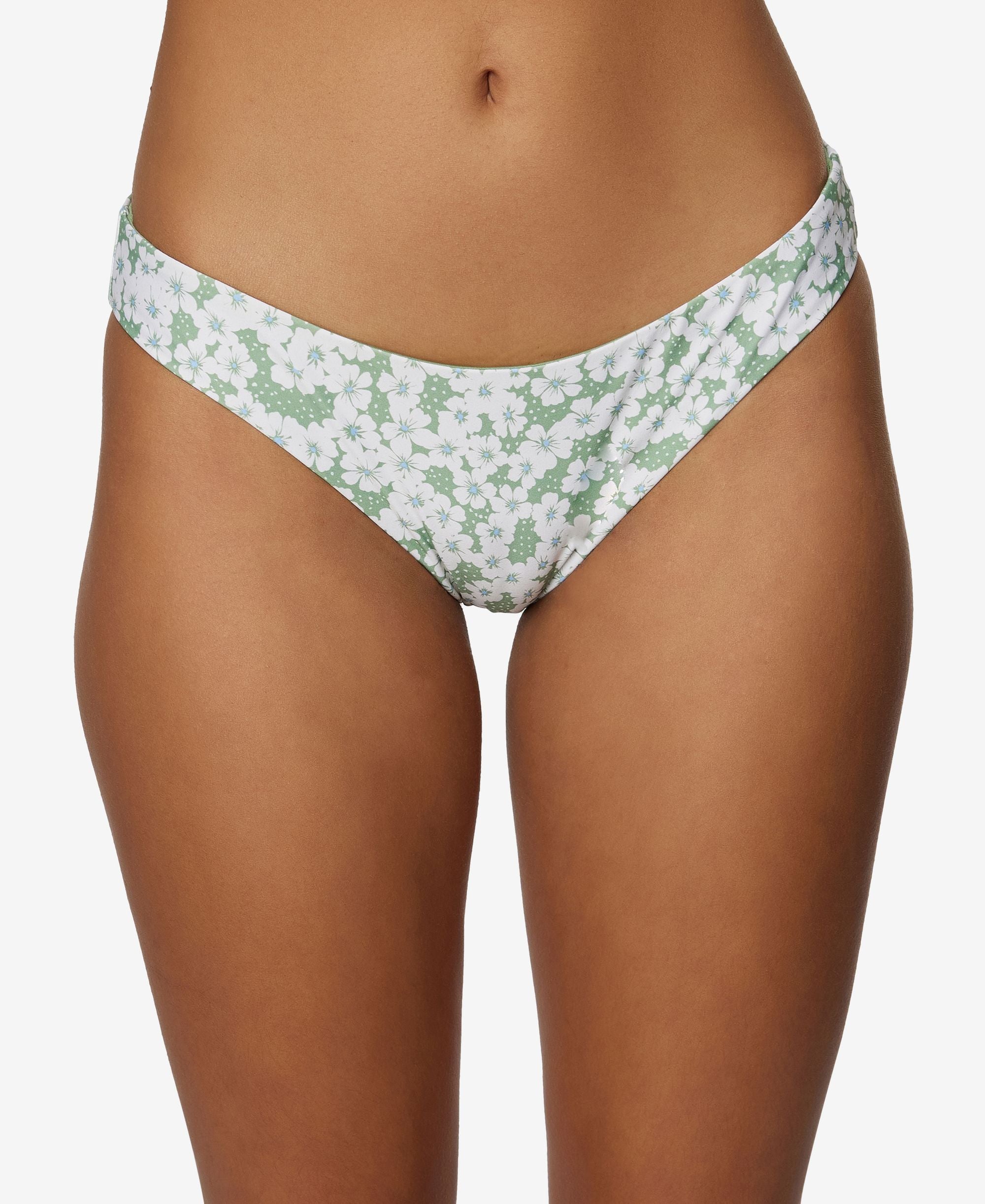 O'Neil Juniors' Bridgette Nazare Floral-Print Bikini Bottoms