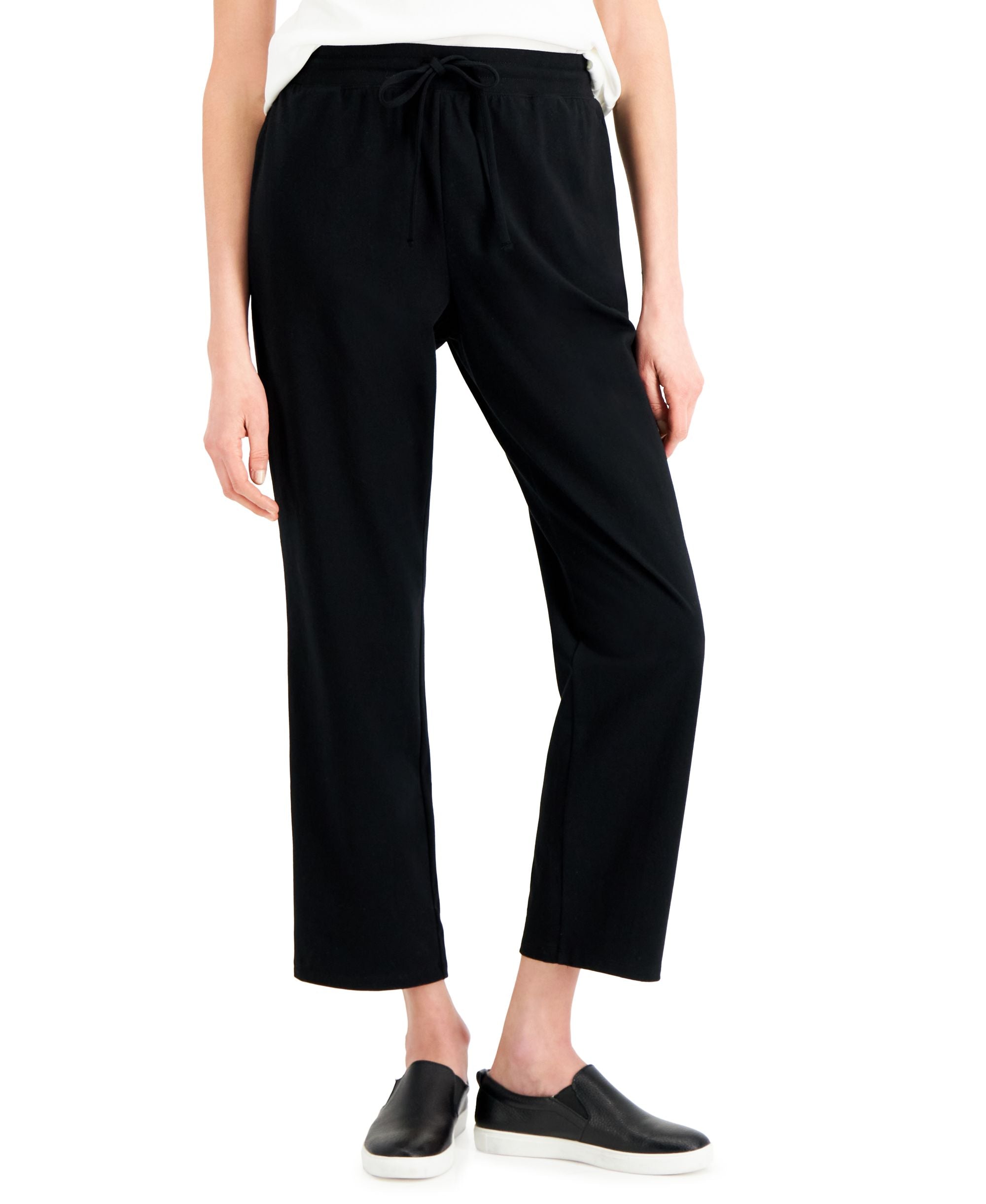 Karen Scott Relaxed Ankle Pull On Pants