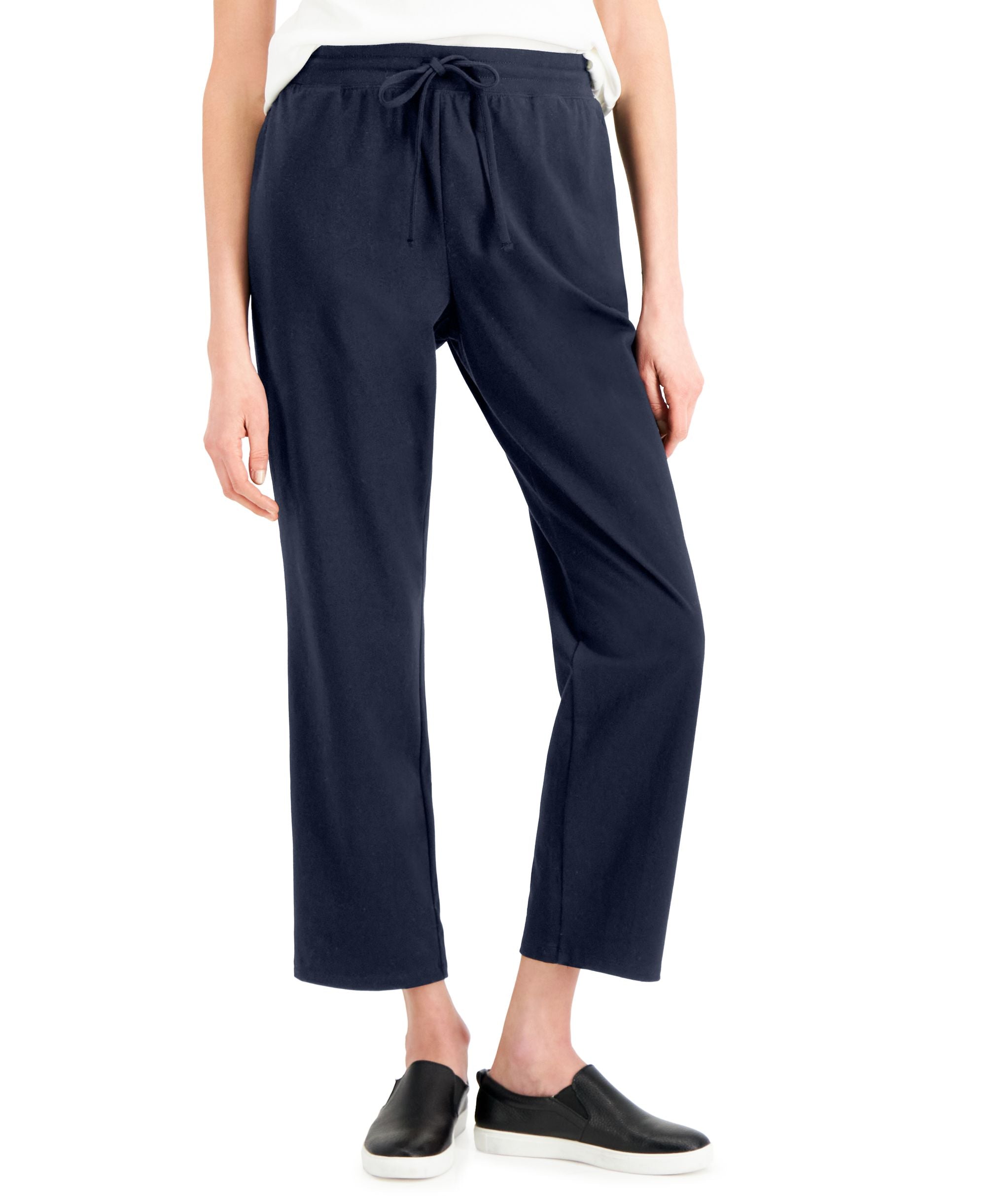Karen Scott Relaxed Ankle Pull On Pants