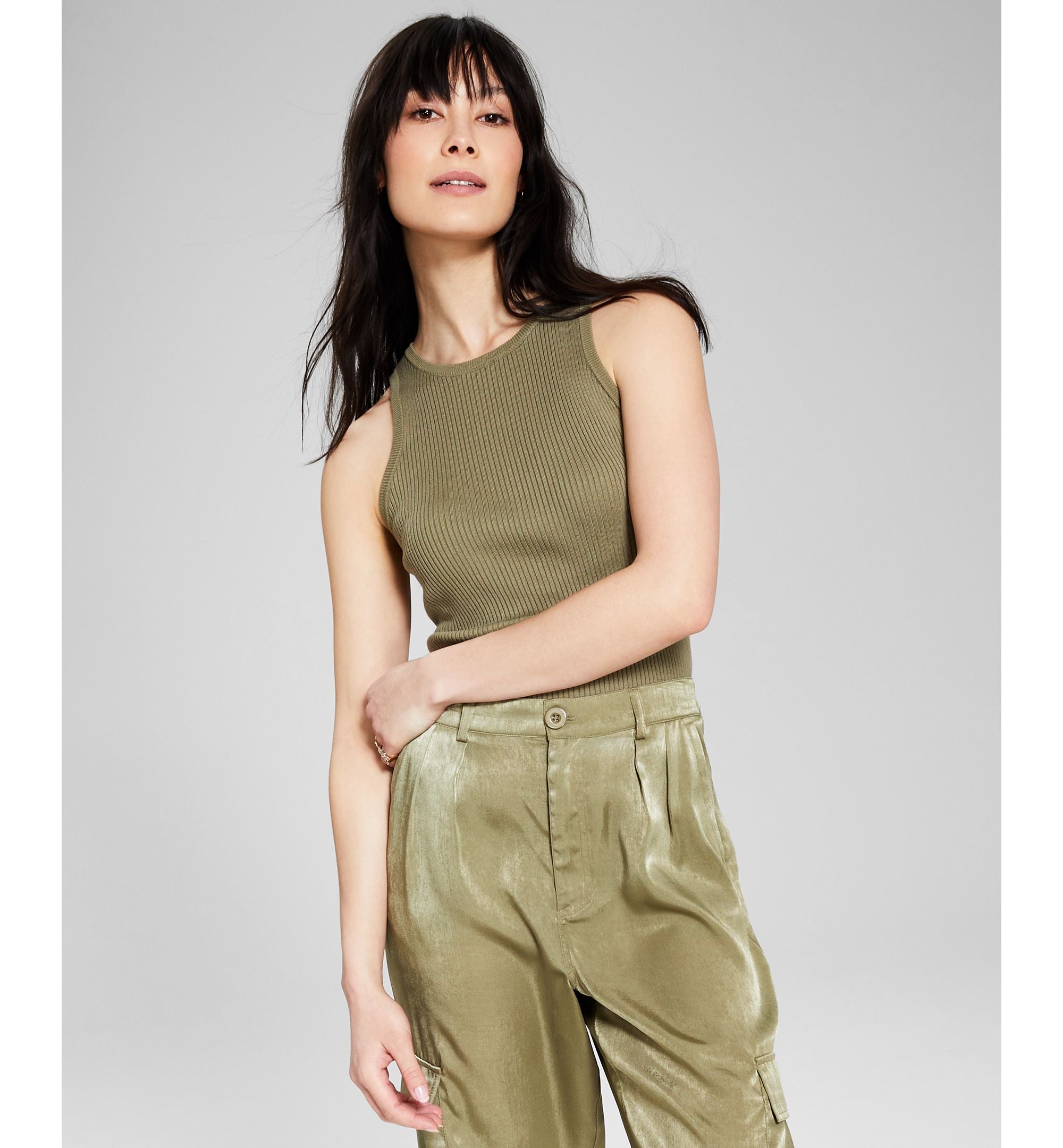 Now This Womens Sweater Tank Top
