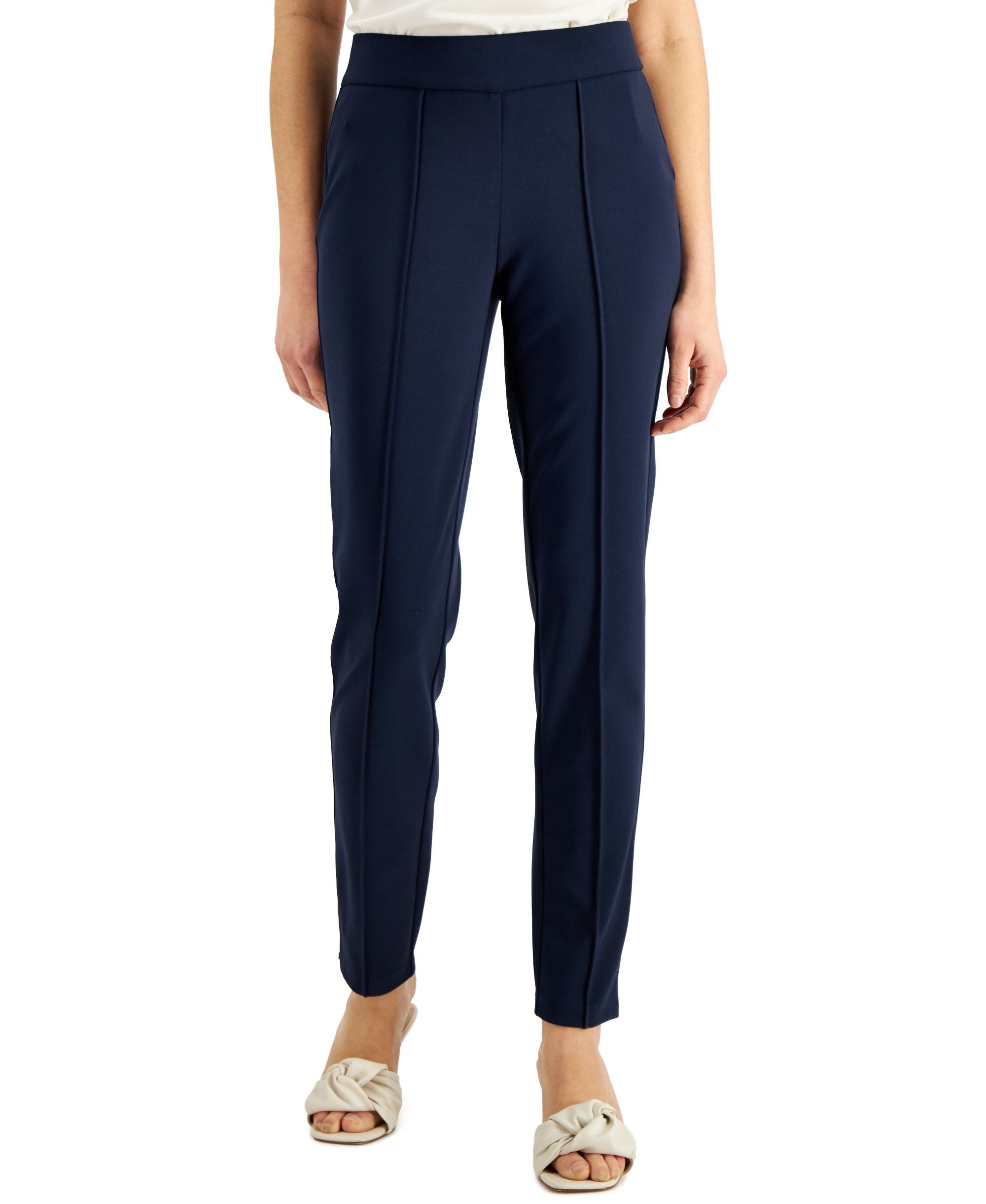 Alfani Front Seam Tapered Pants