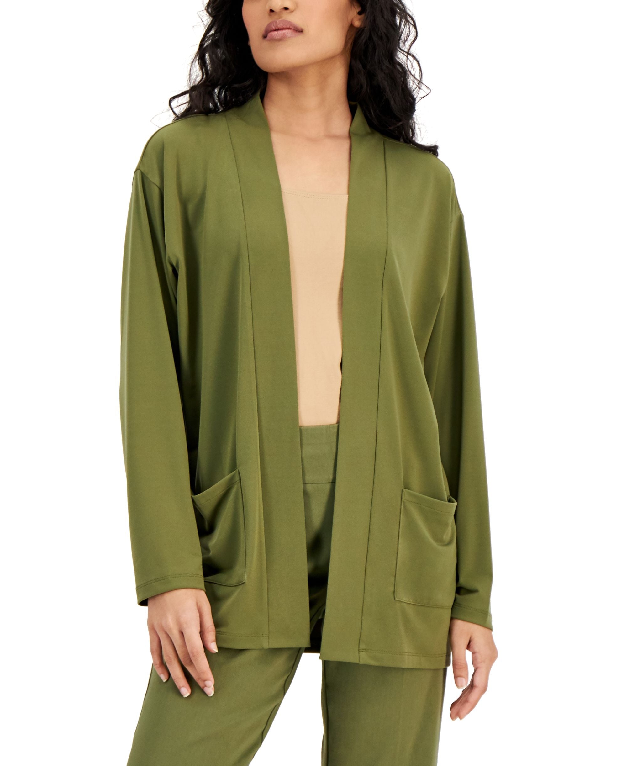 Alfani Open Front Cardigan