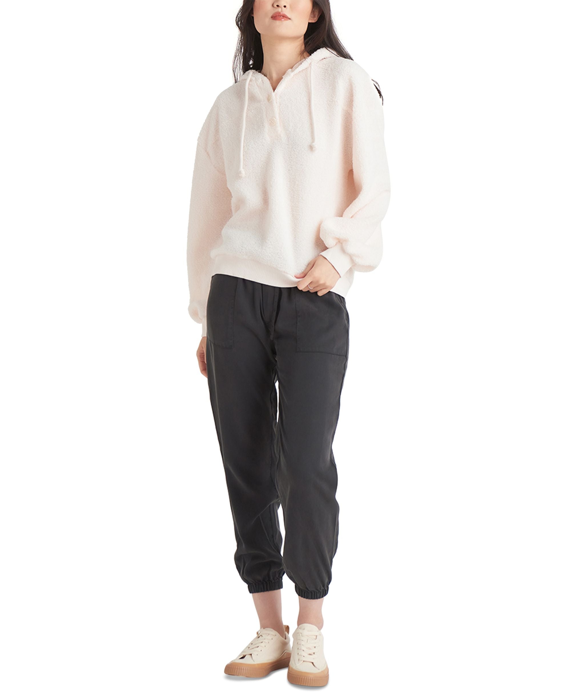 Black Tape Jogger Pants
