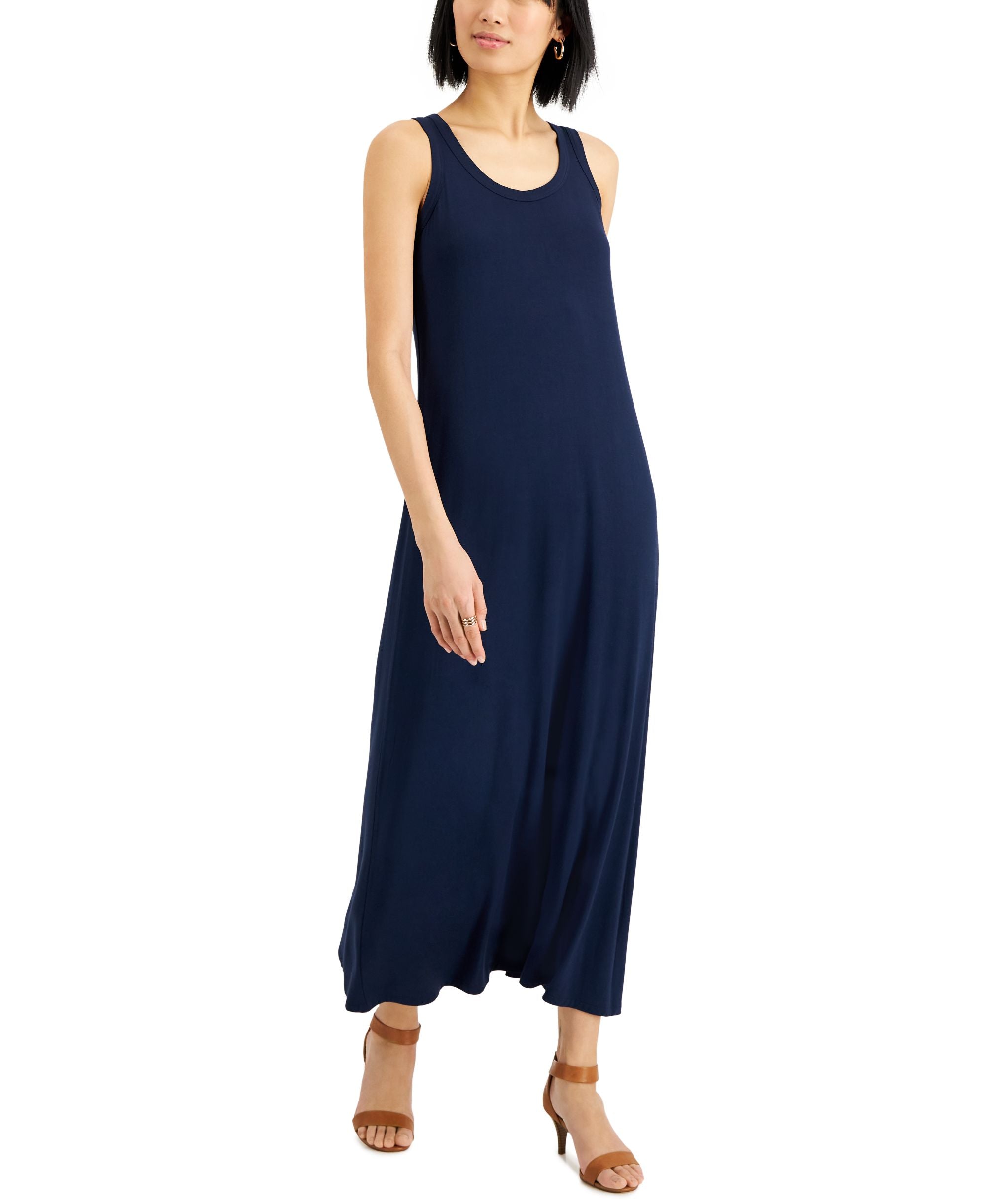 Style & Co Womens Sleeveless Maxi Dress